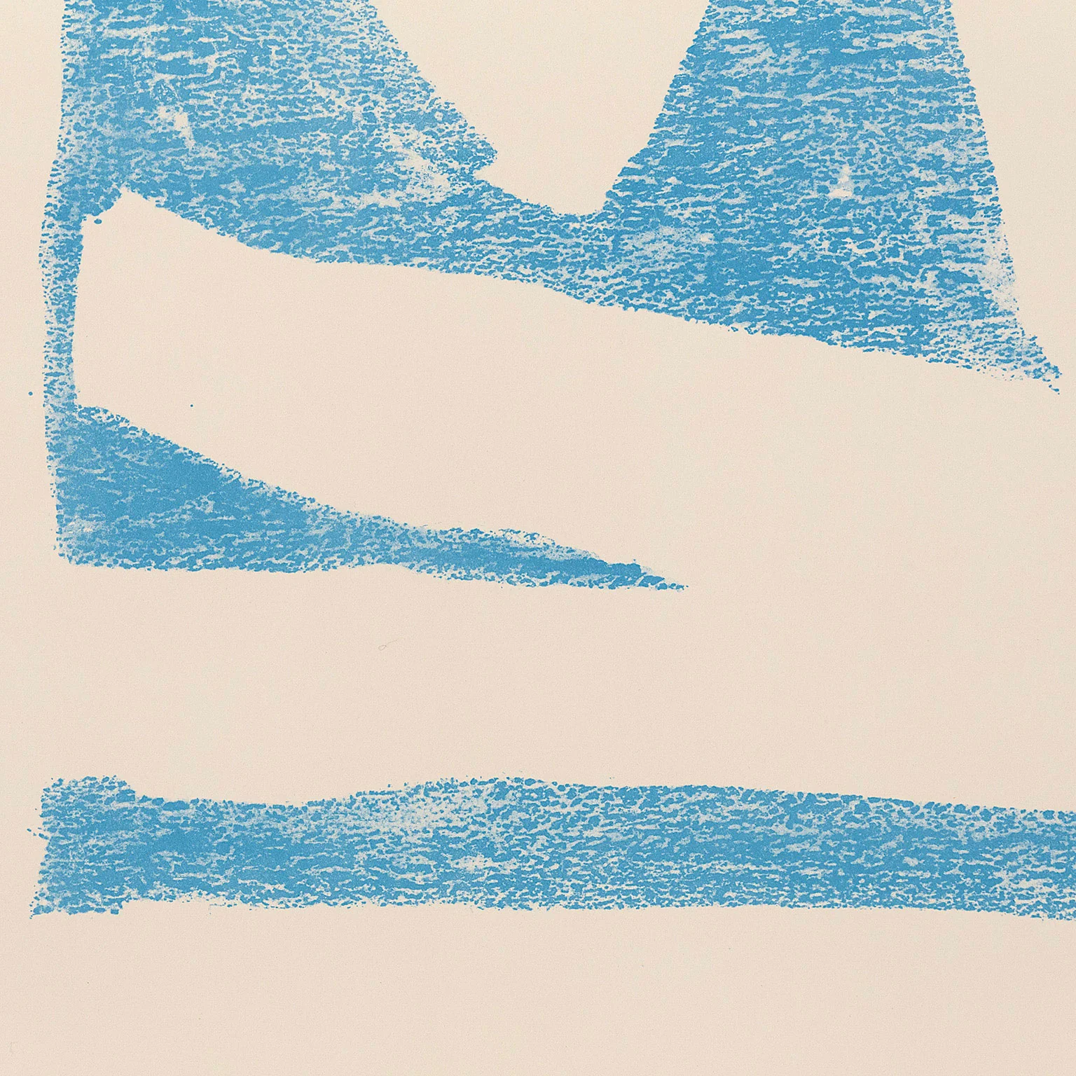 ROBERT MOTHERWELL "SUMMERTIME IN ITALY BLUE" 1966 - Image 8