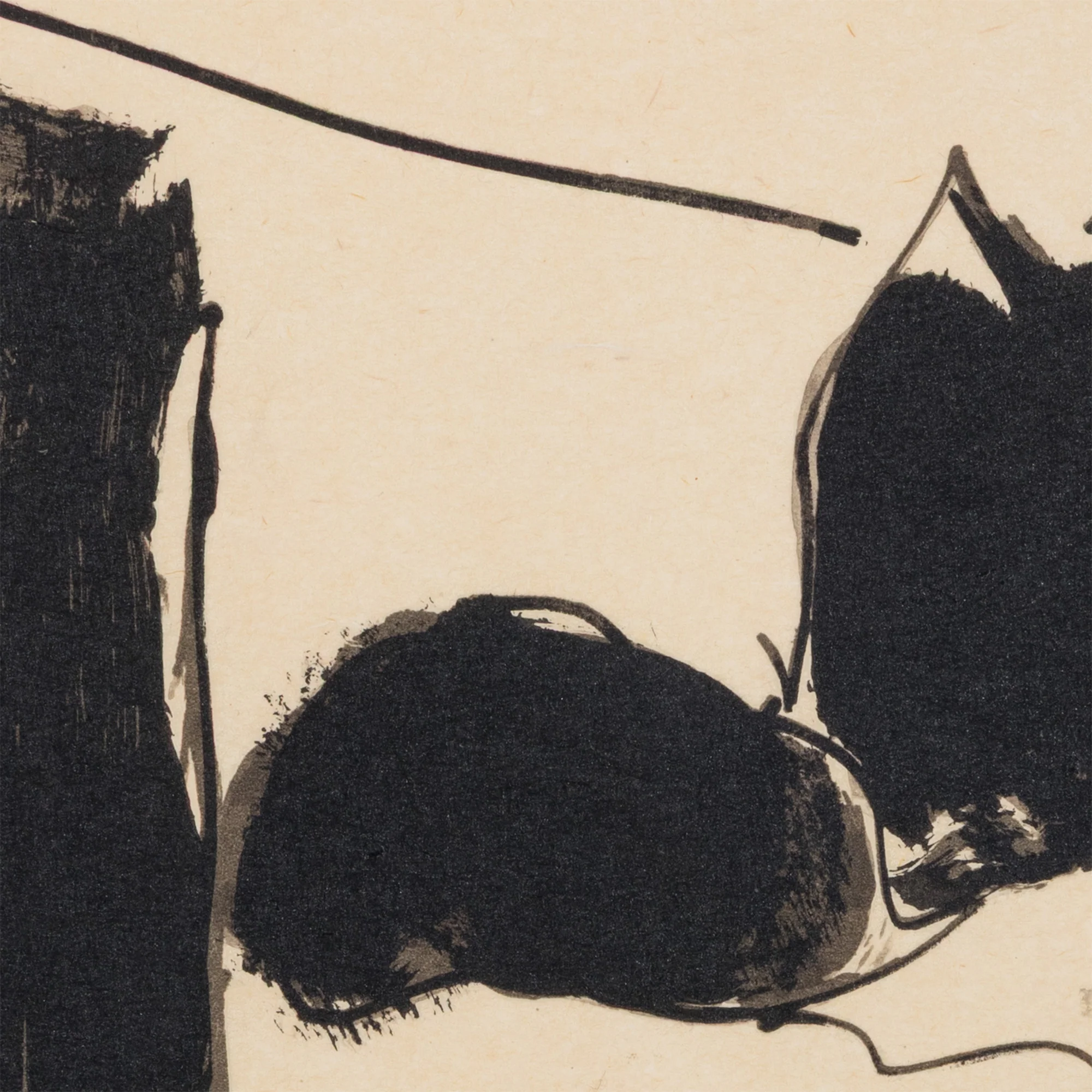 ROBERT MOTHERWELL, "THE PARIS REVIEW" LITHOGRAPH, 1991 - Image 10