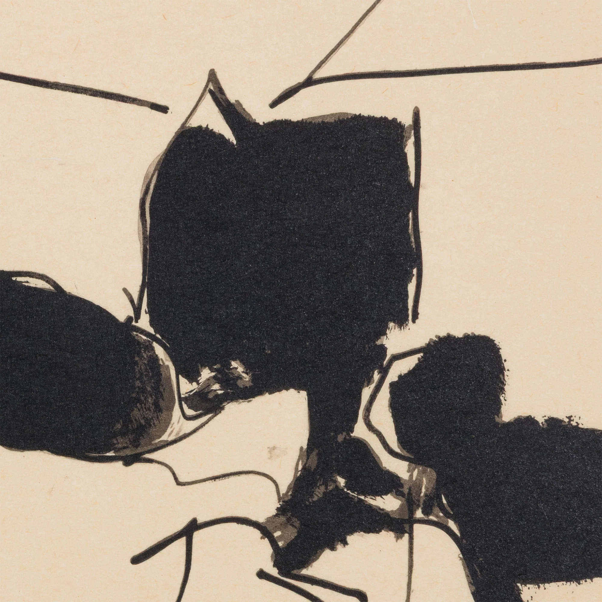 ROBERT MOTHERWELL, "THE PARIS REVIEW" LITHOGRAPH, 1991 - Image 7
