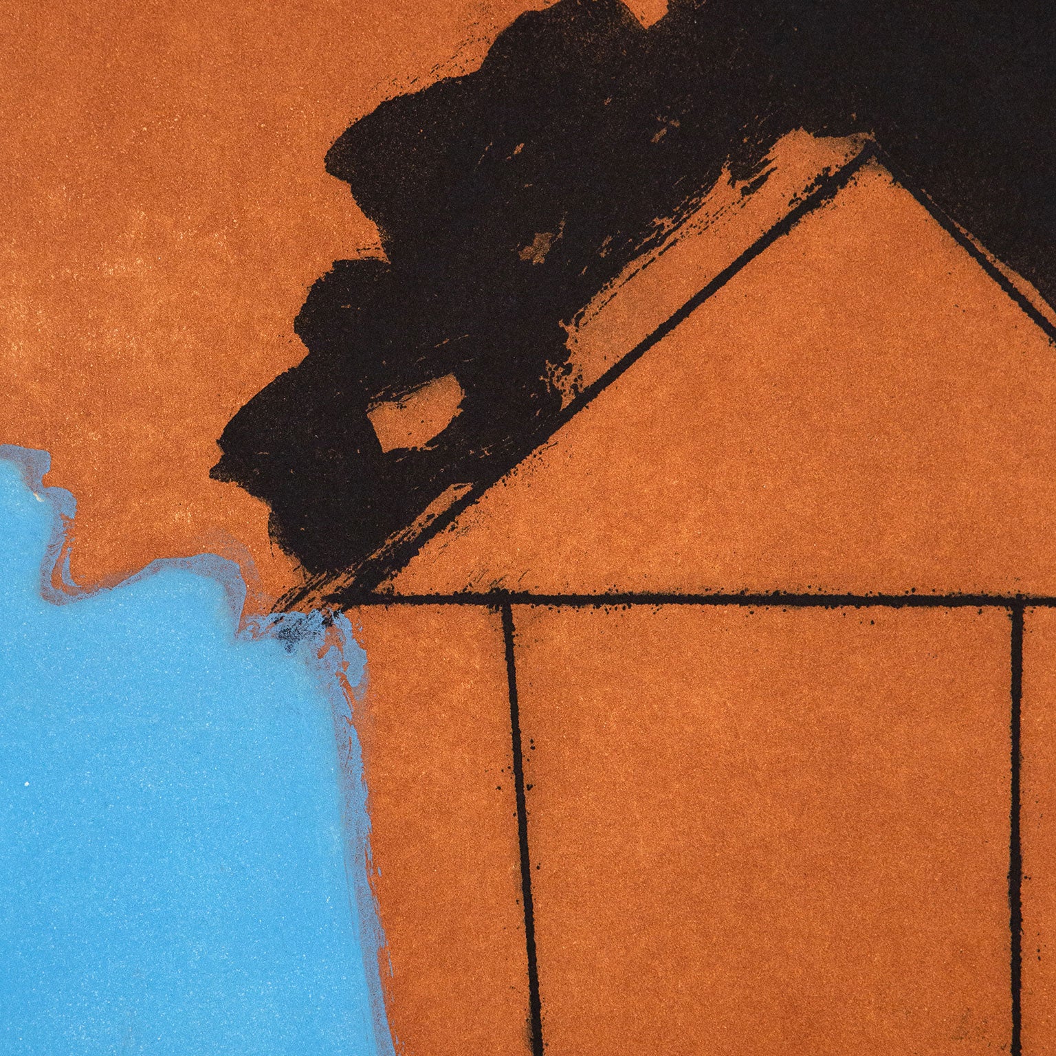 ROBERT MOTHERWELL "THE PERSIAN II" AQUATINT, 1985 - Image 6