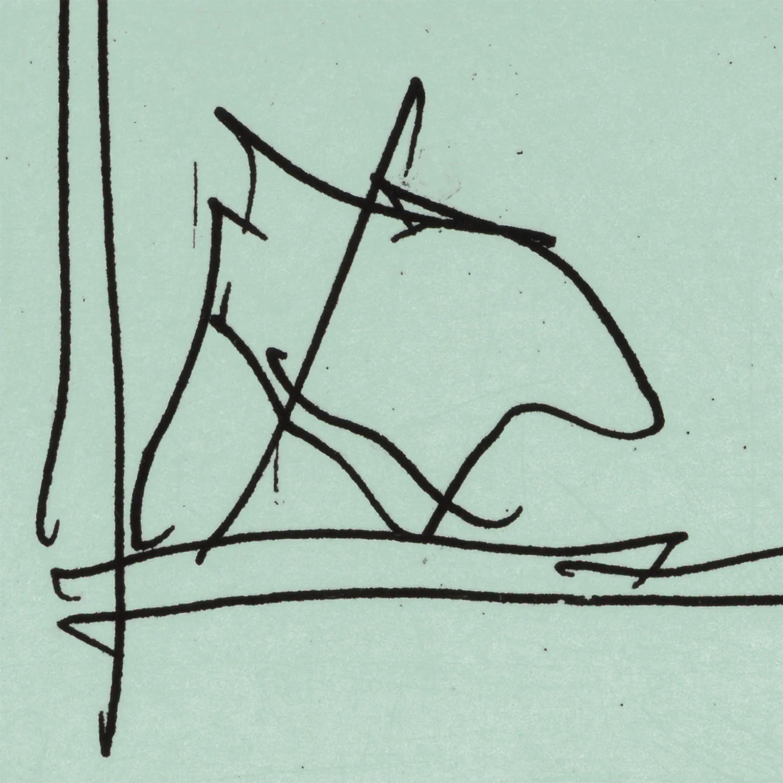ROBERT MOTHERWELL "ULYSSES: THE HOSPITAL" ETCHING 1988 - Image 6