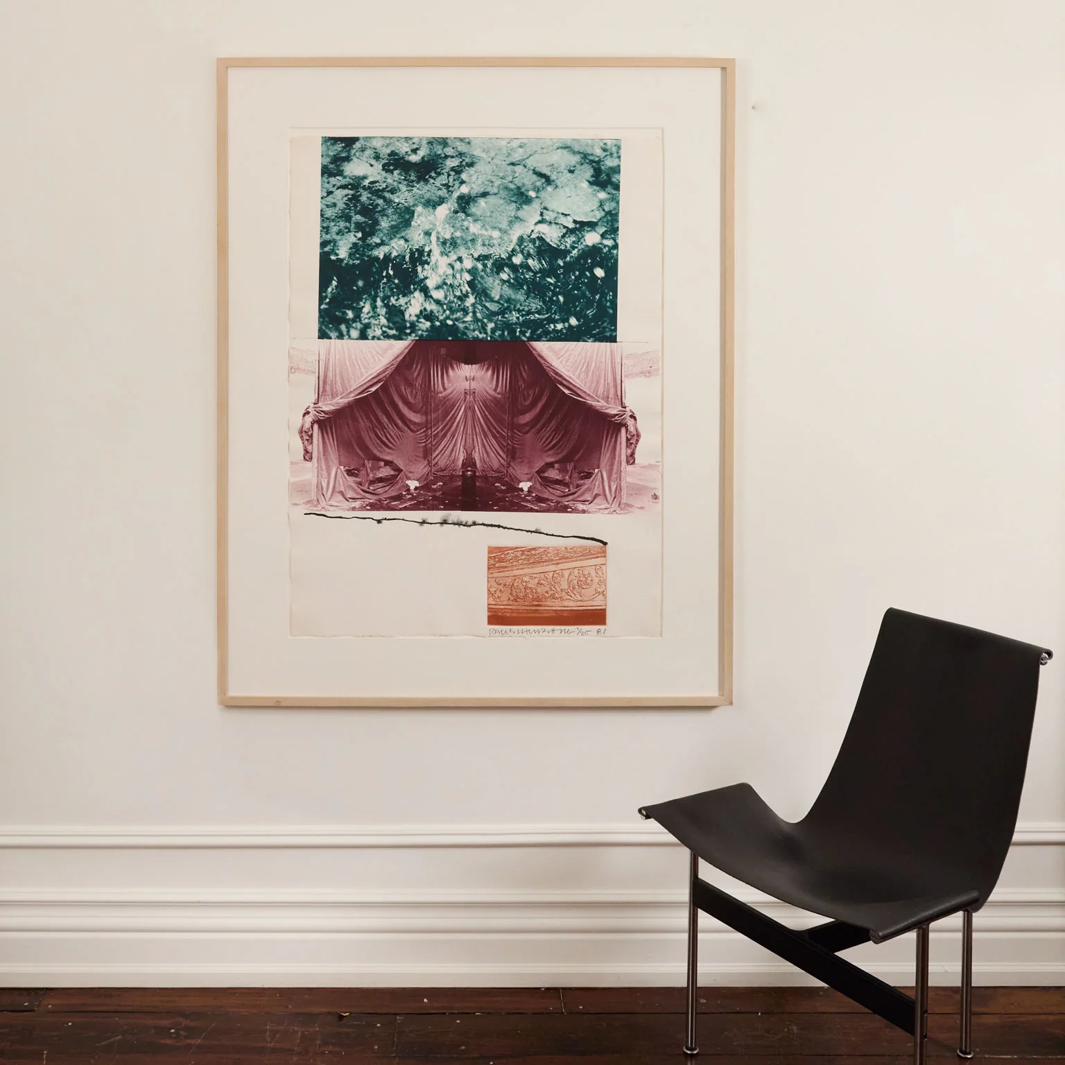 ROBERT RAUSCHENBERG "AQUAFIX" PHOTOLITHOGRAPH, 1981 - Image 9