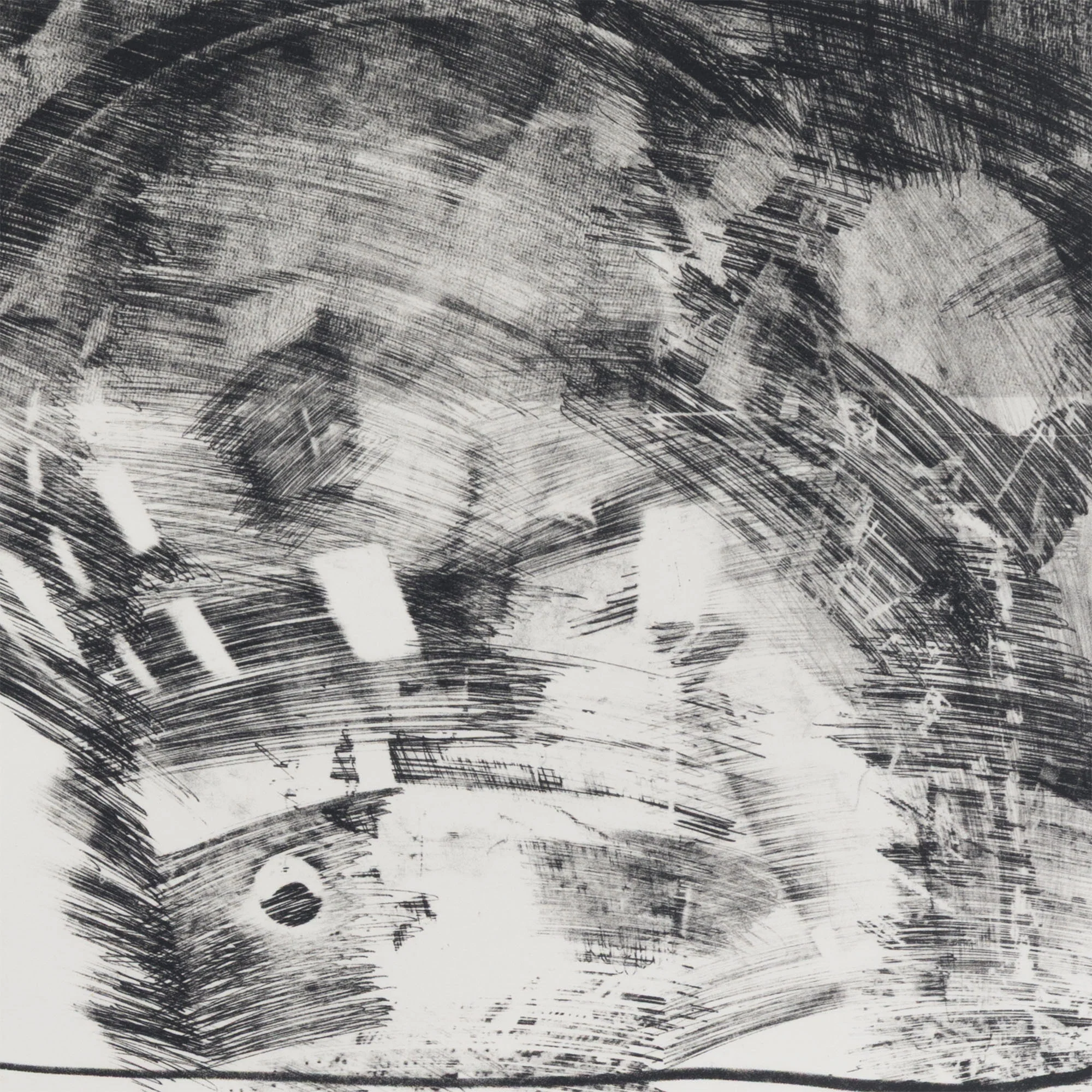 ROBERT RAUSCHENBERG "HORN (STONED MOON)" LITHO, 1969 - Image 10