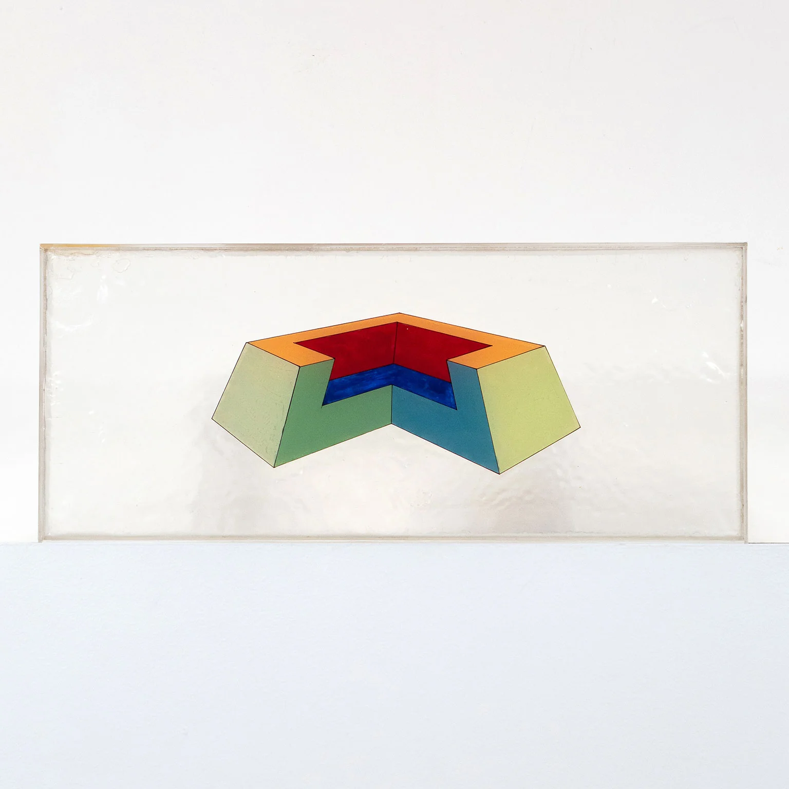 RONALD DAVIS "TRUNCATE" PAINTING, 1967 - Image 10