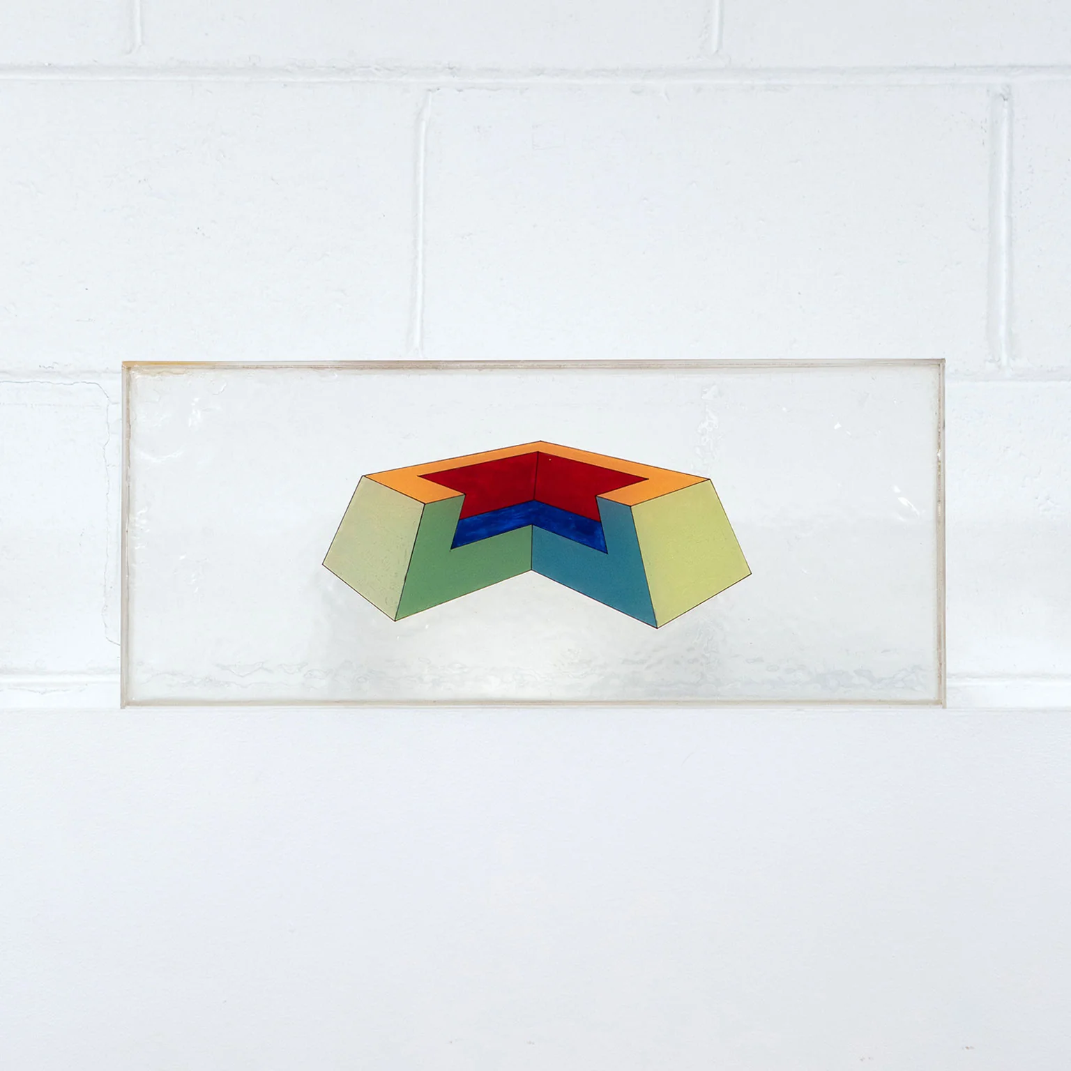 RONALD DAVIS "TRUNCATE" PAINTING, 1967 - Image 2