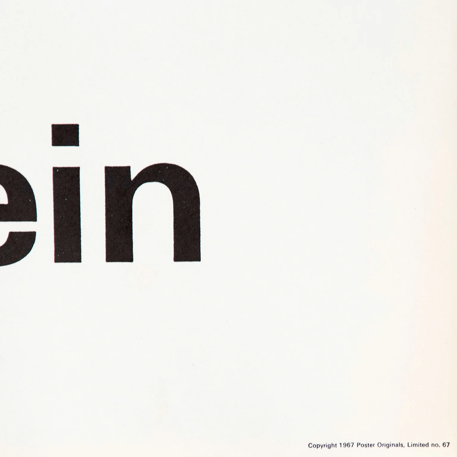 ROY LICHTENSTEIN "STEDELIJK MUSEUM AMSTERDAM" EXHIBITION POSTER, 1967 - Image 10