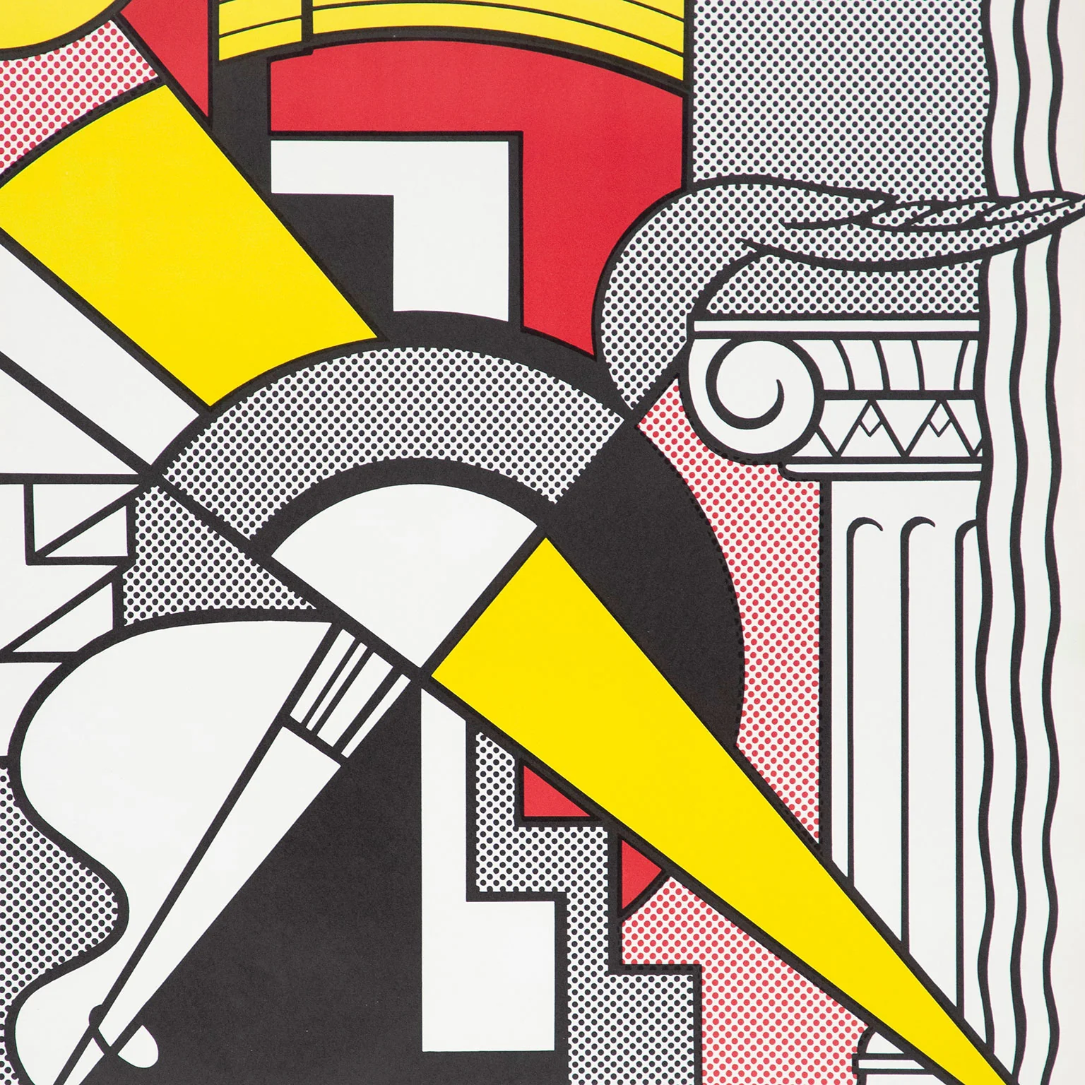 ROY LICHTENSTEIN "STEDELIJK MUSEUM AMSTERDAM" EXHIBITION POSTER, 1967 - Image 3