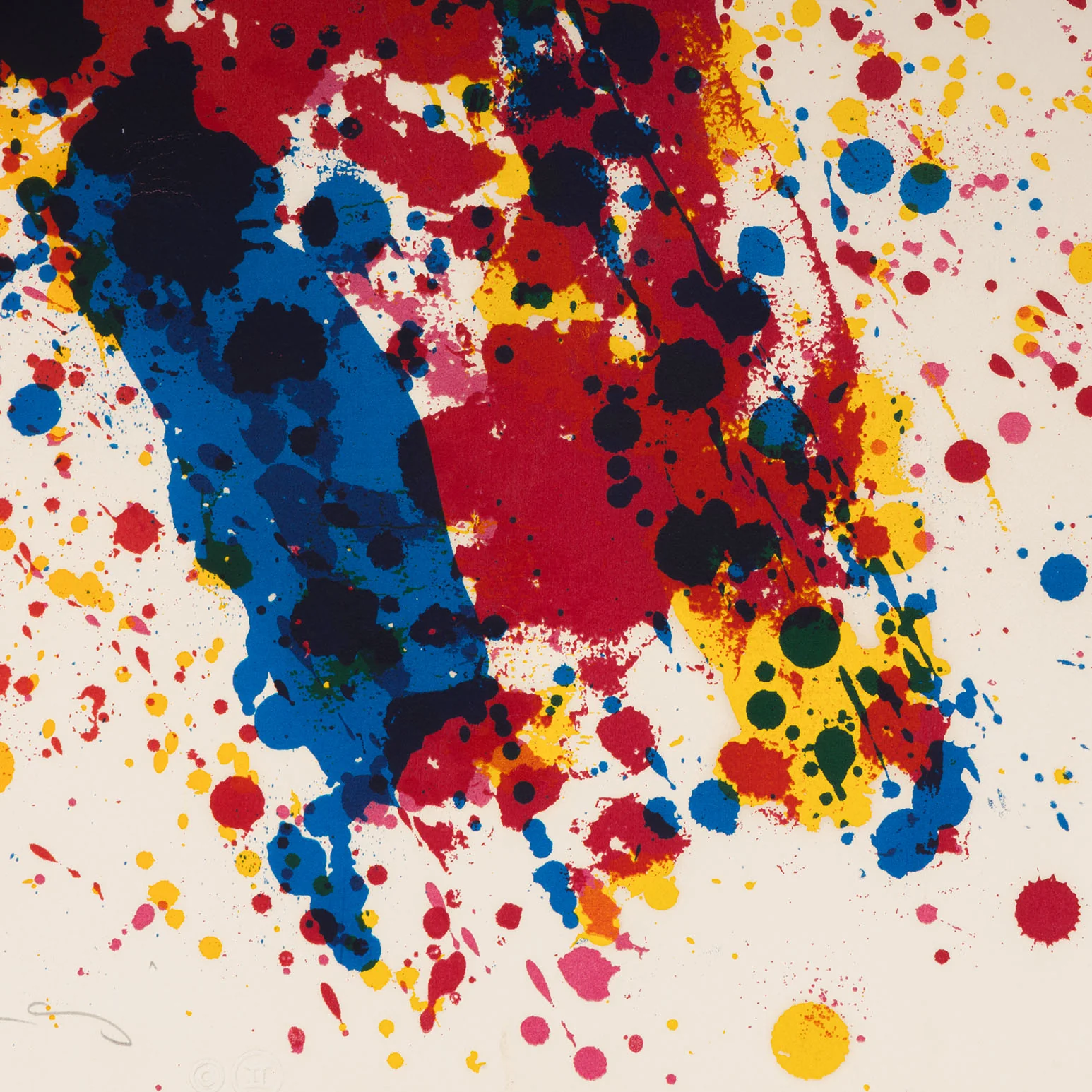 SAM FRANCIS "FIREWOOD" SCREENPRINT, 1973 - Image 11