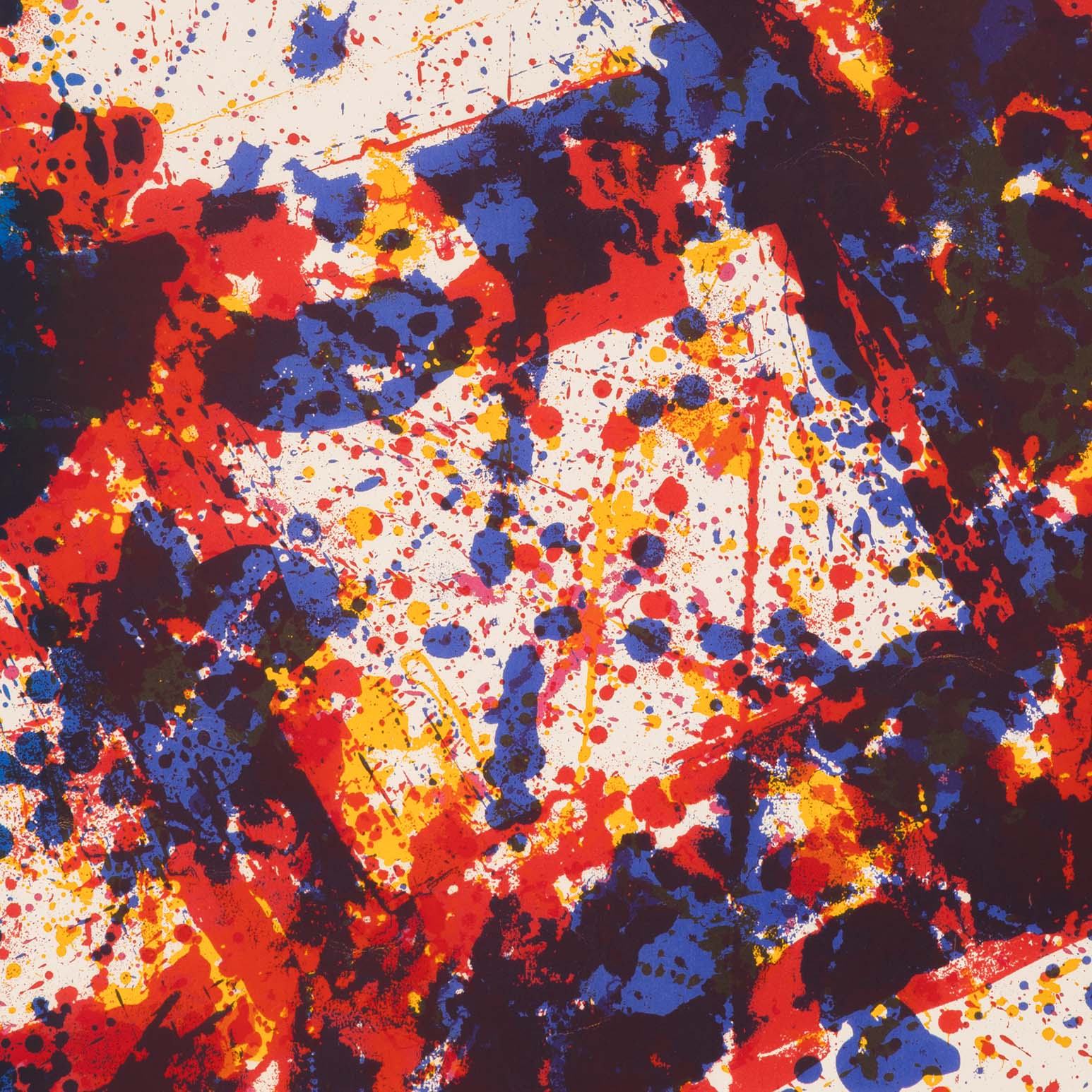 SAM FRANCIS "FIREWOOD" SCREENPRINT, 1973 - Image 7