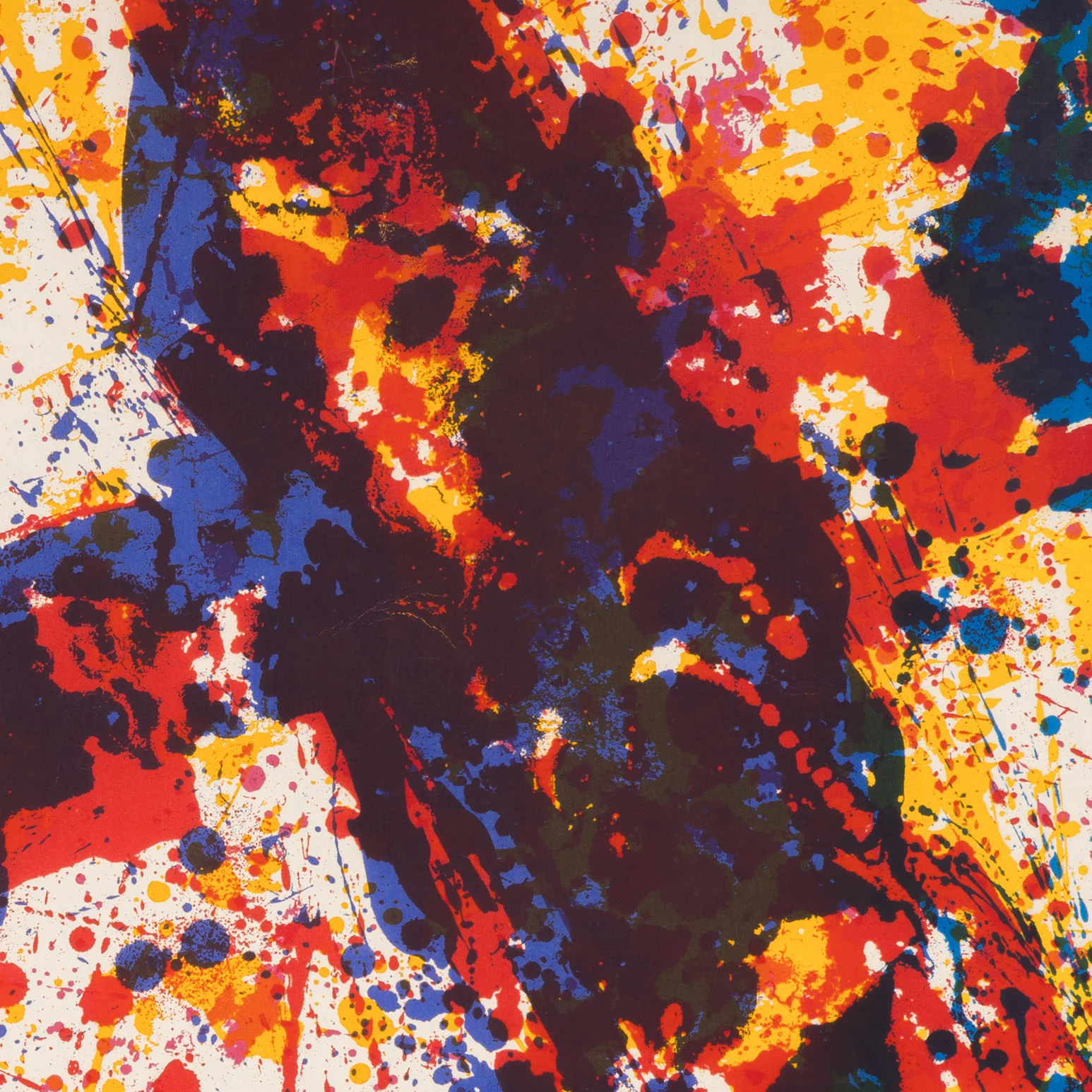 SAM FRANCIS "FIREWOOD" SCREENPRINT, 1973 - Image 8