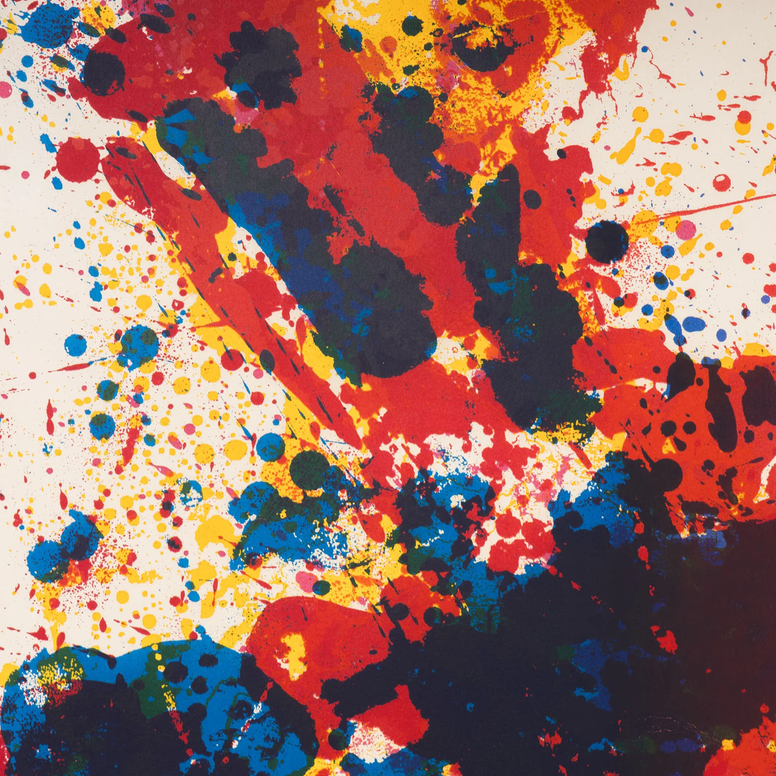SAM FRANCIS "FIREWOOD" SCREENPRINT, 1973 - Image 9