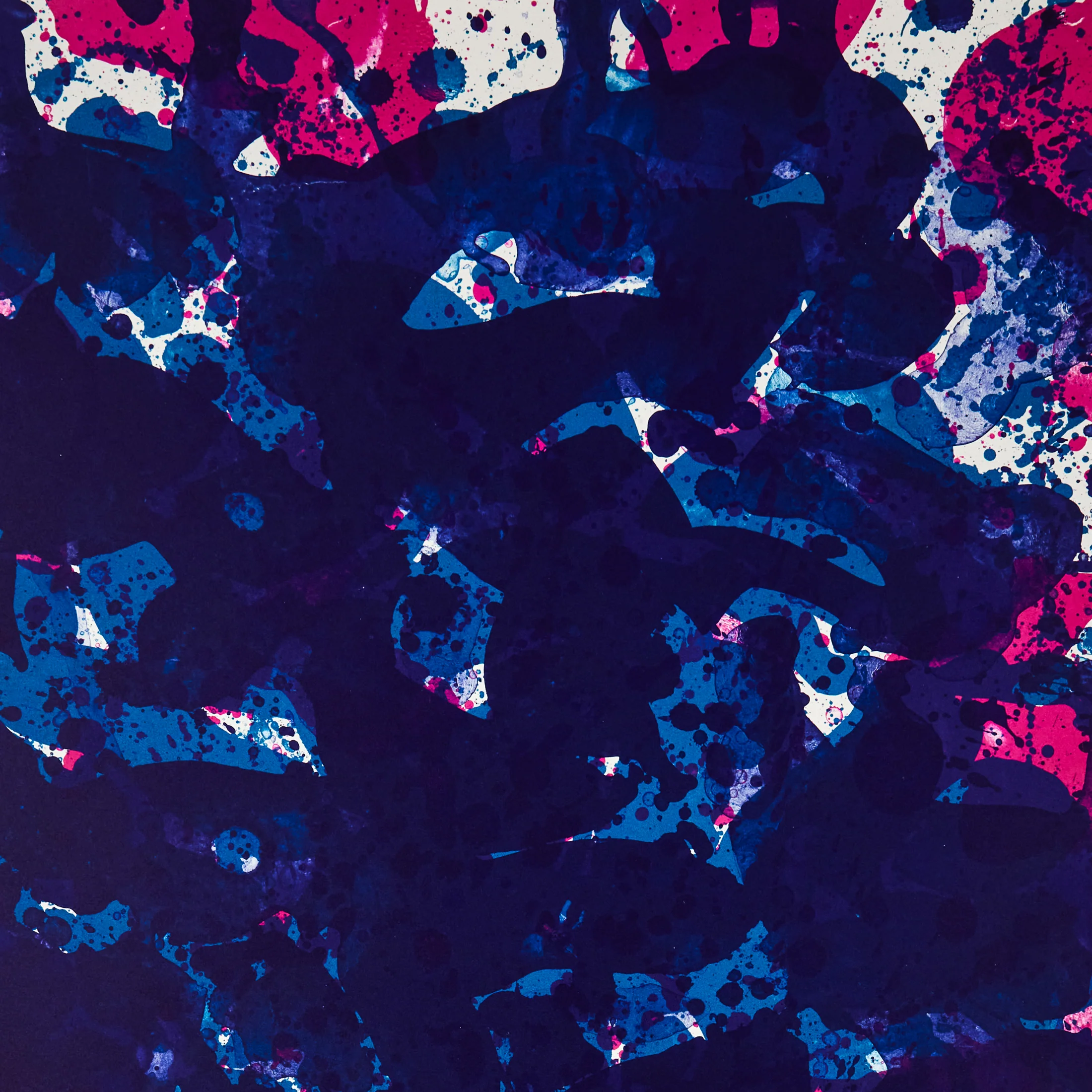SAM FRANCIS "DEEP BLUE" LITHOGRAPH, 1972 - Image 4