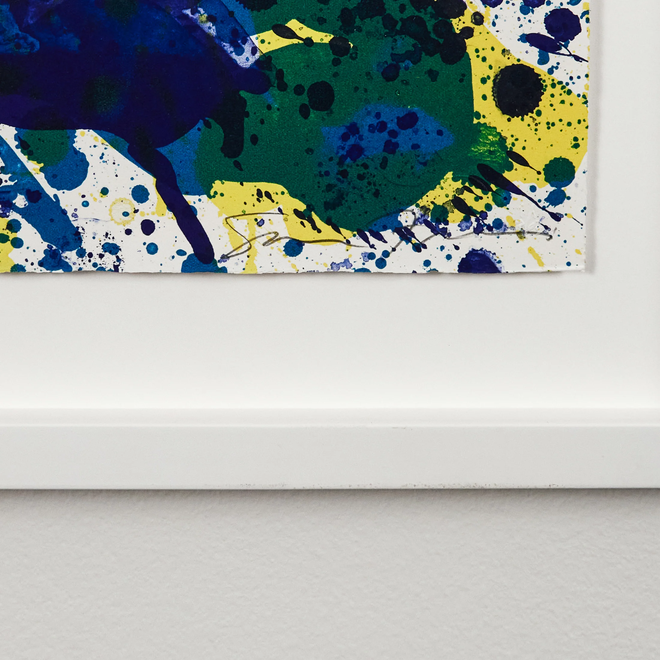 SAM FRANCIS "DEEP BLUE" LITHOGRAPH, 1972 - Image 8