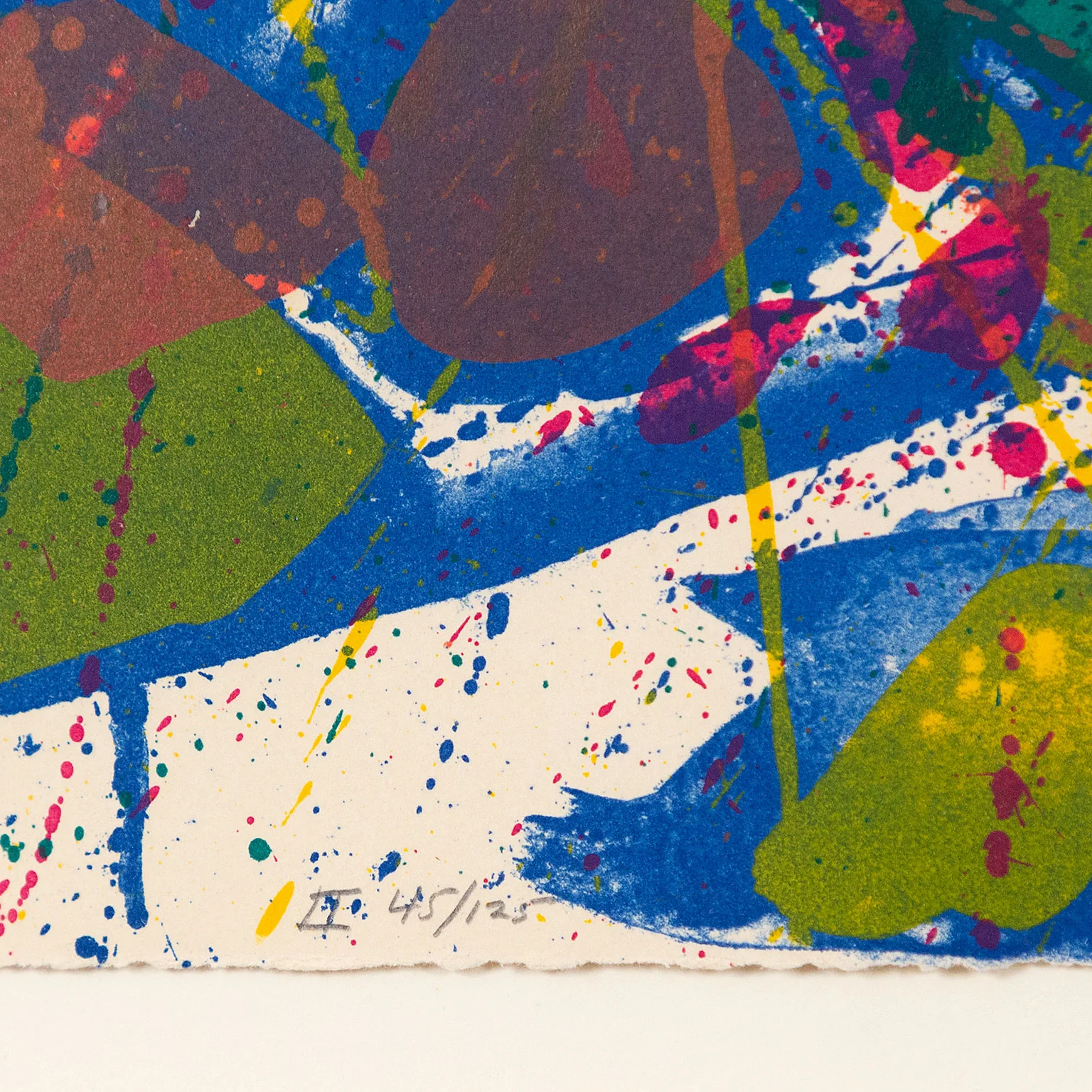 SAM FRANCIS "BRIGHT JADE GHOST" LITHOGRAPH, 1963 - Image 10