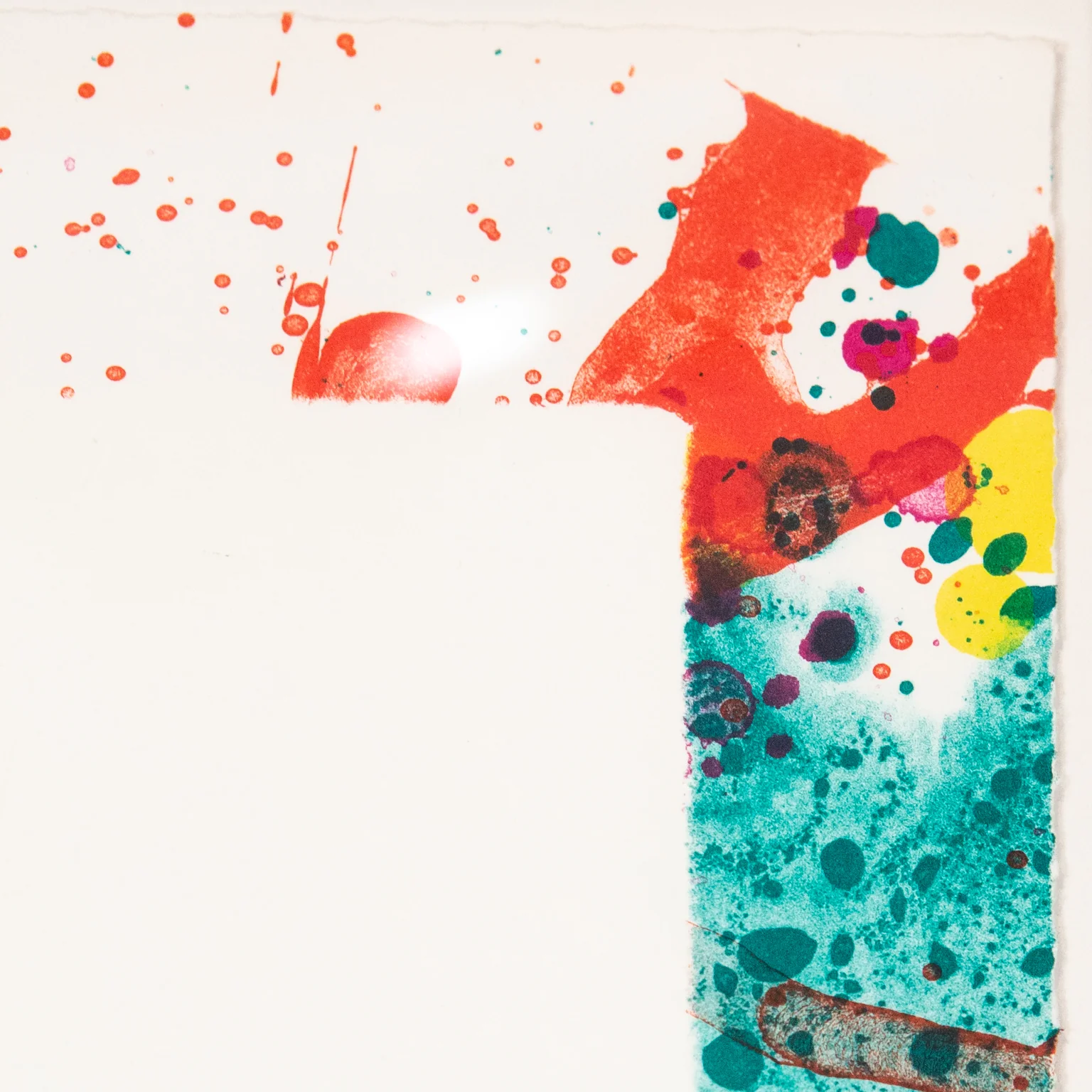 SAM FRANCIS "YUNAN I" LITHOGRAPH, 1971 - Image 7