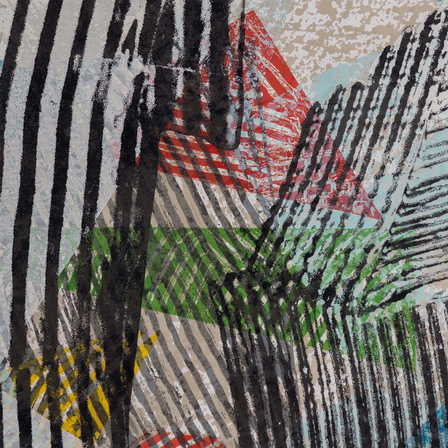 SAM GILLIAM "DOGON V" LITHOGRAPH, 2005 - Image 10