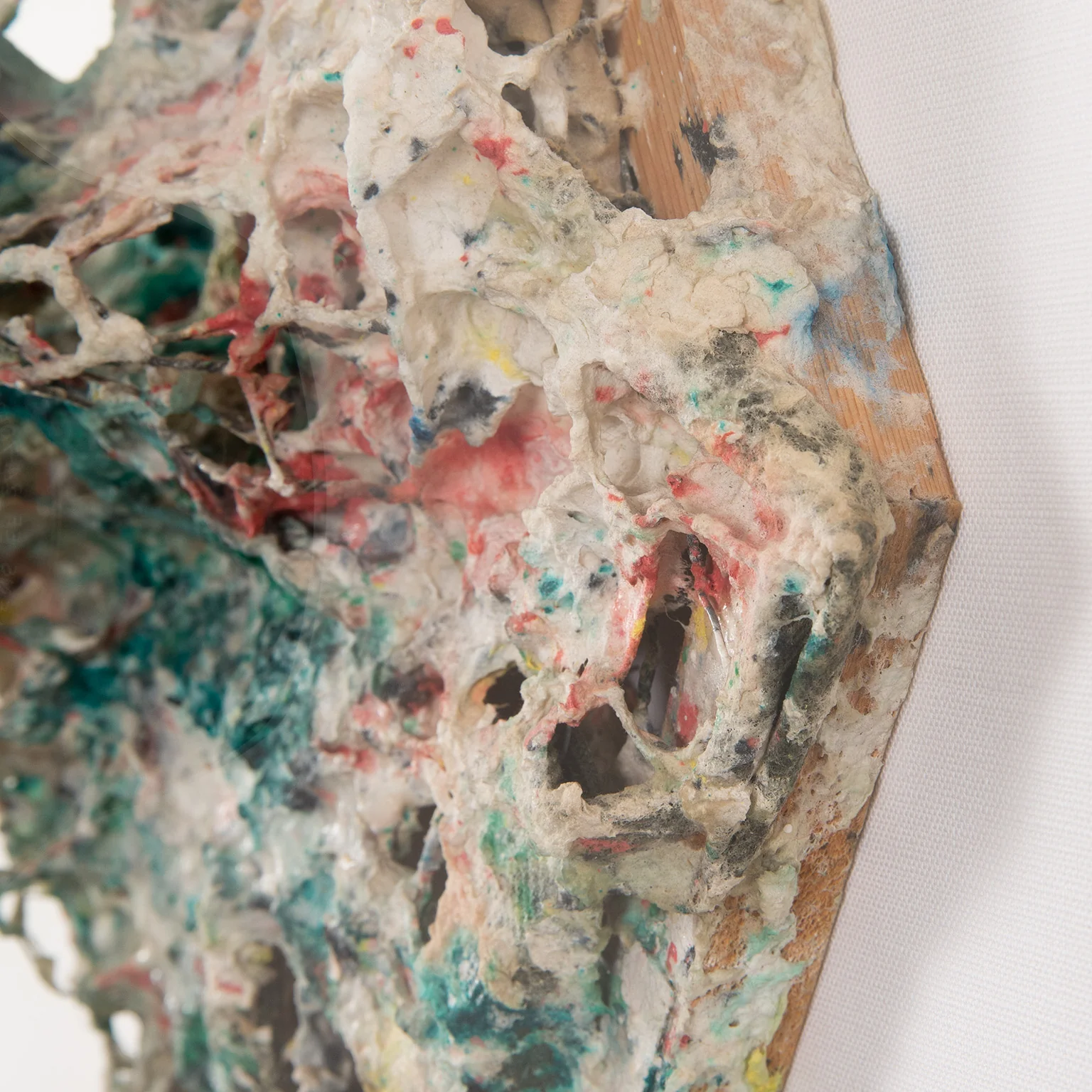 SAM GILLIAM "CONFETTI HEX" RELIEF SCULPTURE, 1978 - Image 11