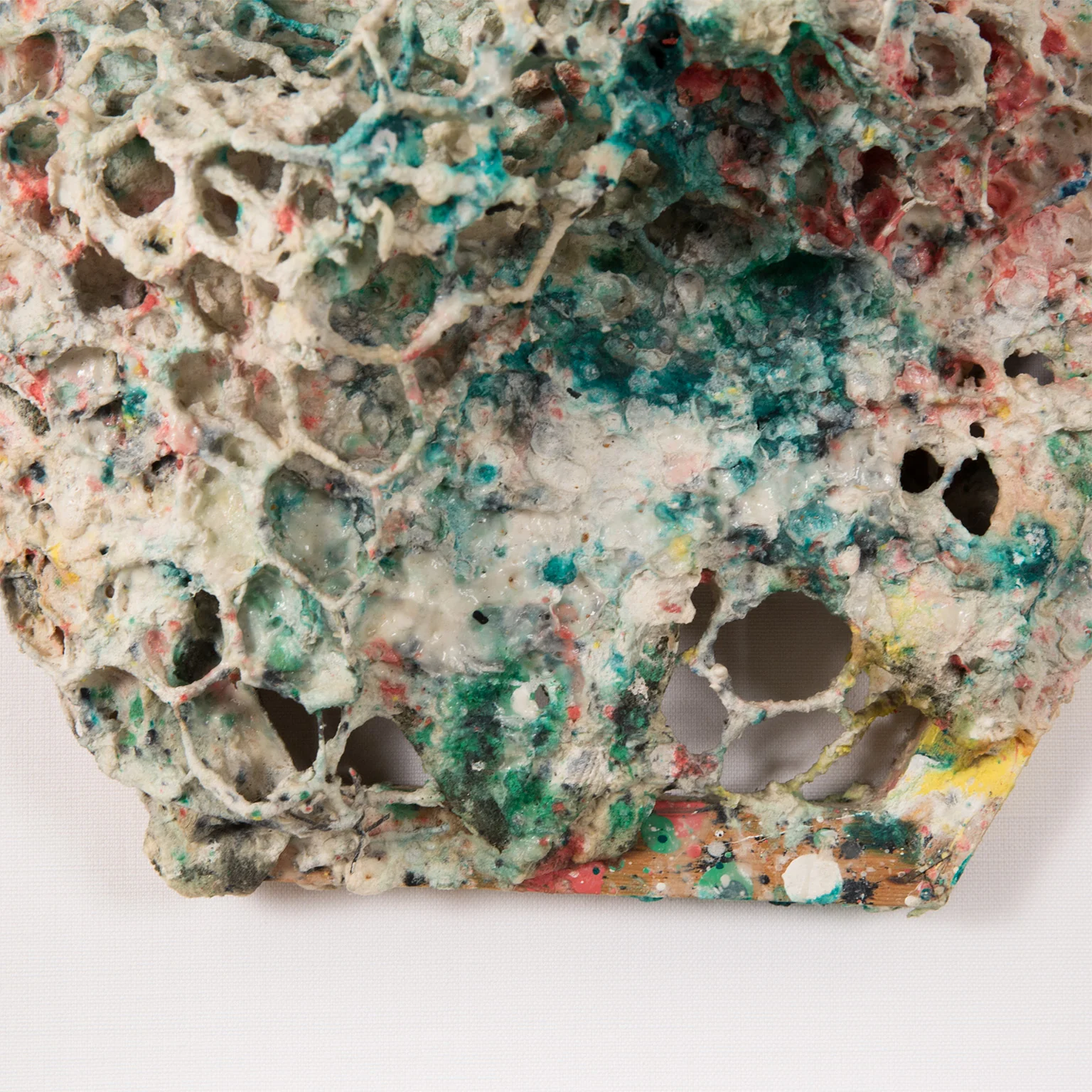 SAM GILLIAM "CONFETTI HEX" RELIEF SCULPTURE, 1978 - Image 6