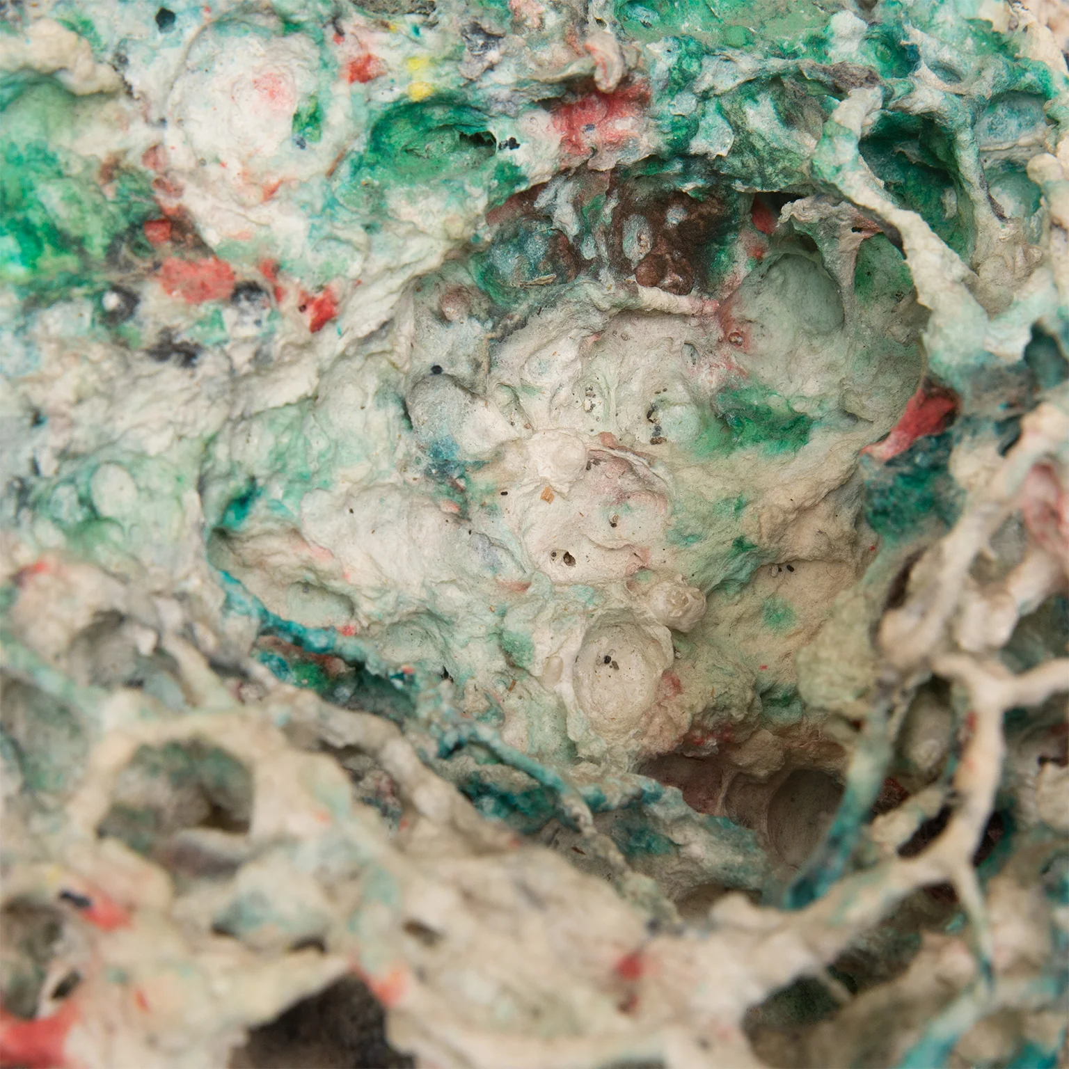 SAM GILLIAM "CONFETTI HEX" RELIEF SCULPTURE, 1978 - Image 7