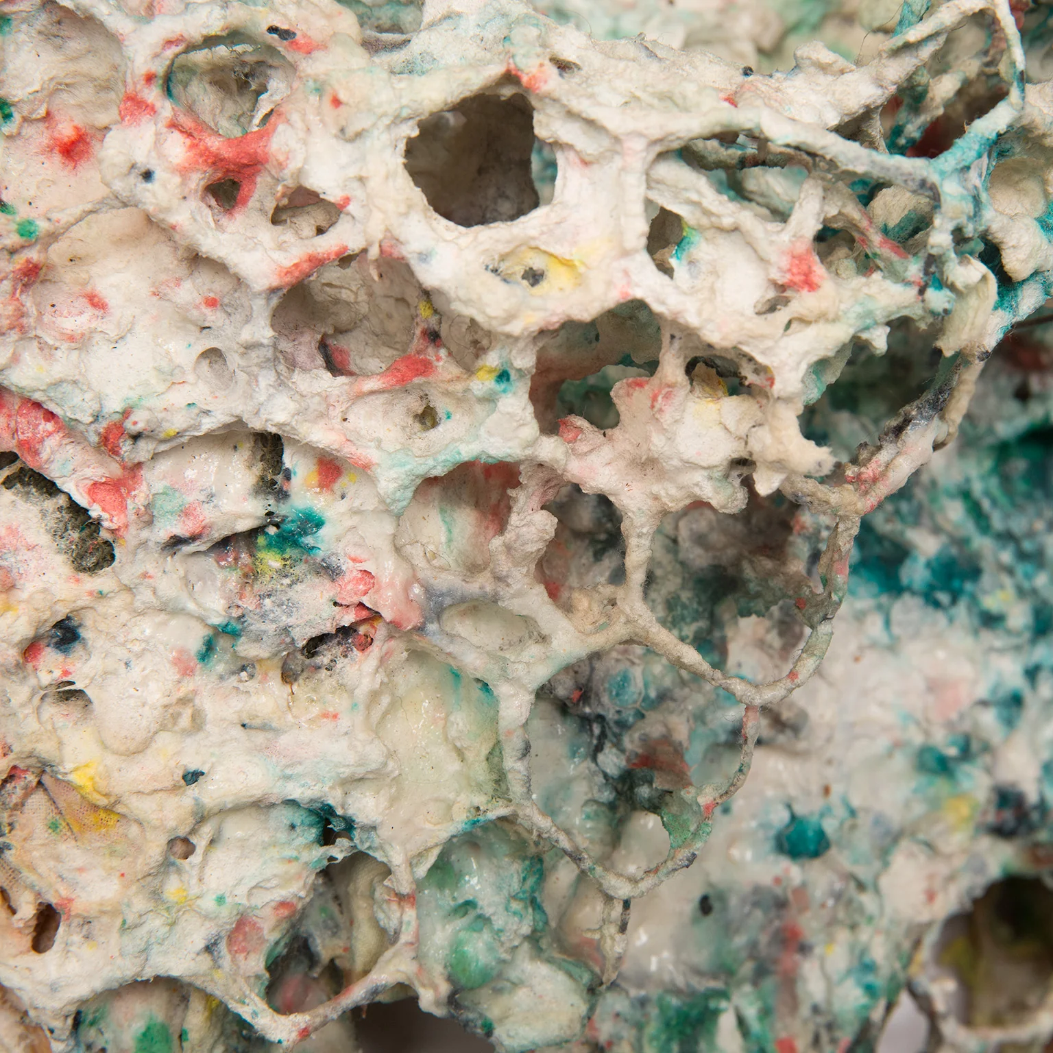 SAM GILLIAM "CONFETTI HEX" RELIEF SCULPTURE, 1978 - Image 8