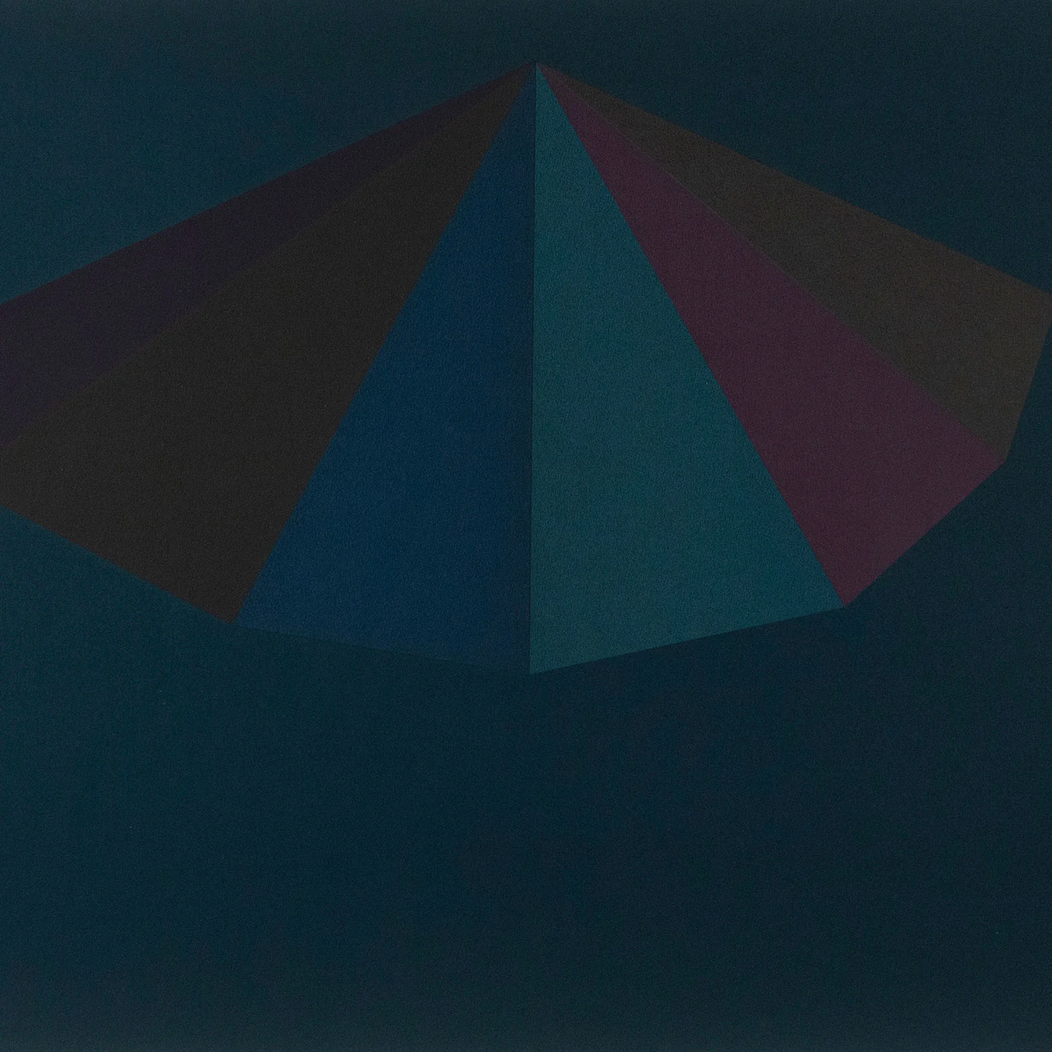 SOL LEWITT "A PYRAMID" SILKSCREEN, 1986 - Image 8