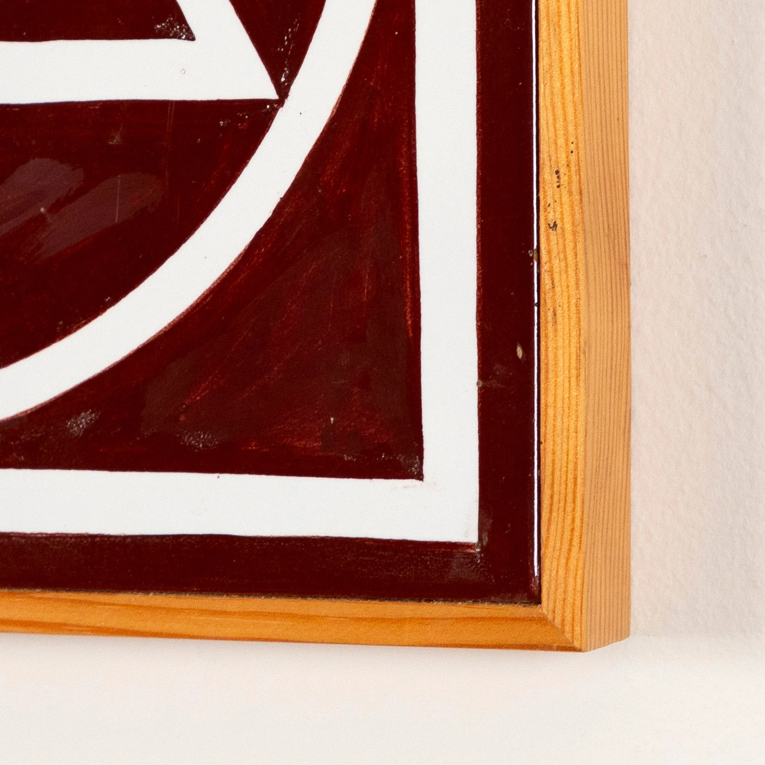 SOL LEWITT "CHOCOLATE STAR" CERAMIC TILE, 1985 - Image 5
