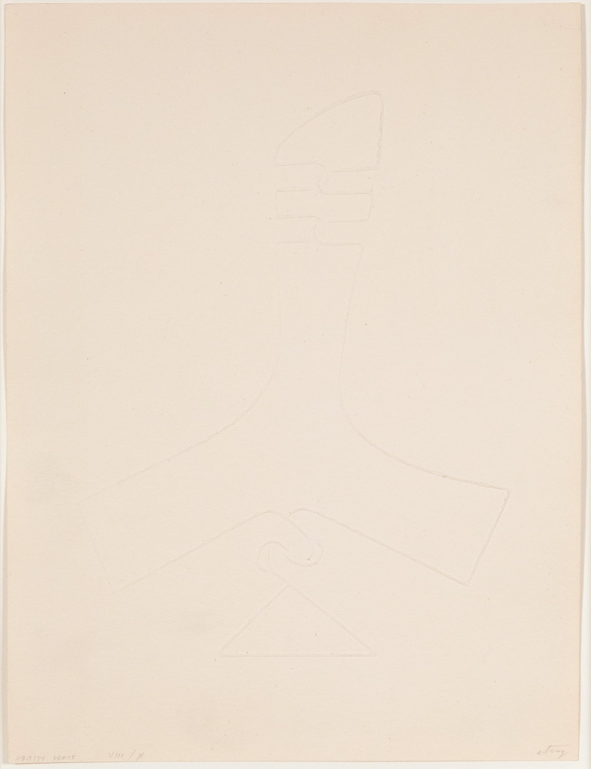 SOREL ETROG "GHOST" INTAGLIO, 1969 - Image 11