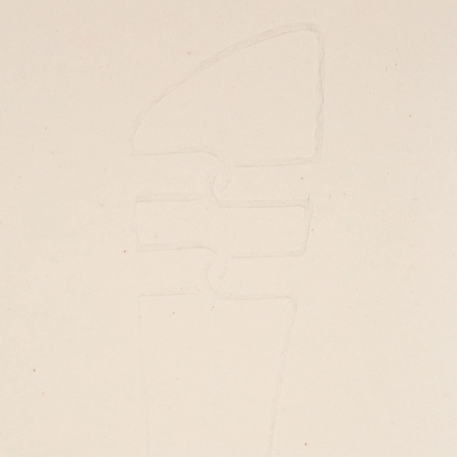 SOREL ETROG "GHOST" INTAGLIO, 1969 - Image 7