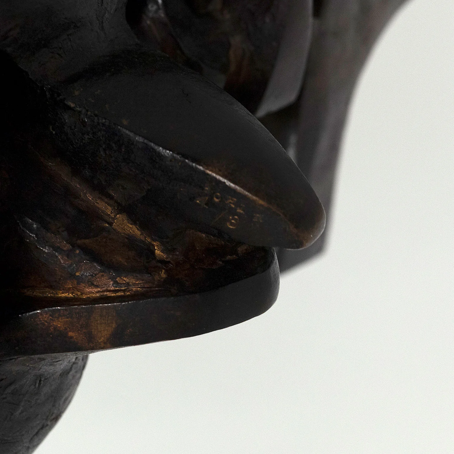 SOREL ETROG "VENUS FIGURE" BRONZE, 1957 - Image 9