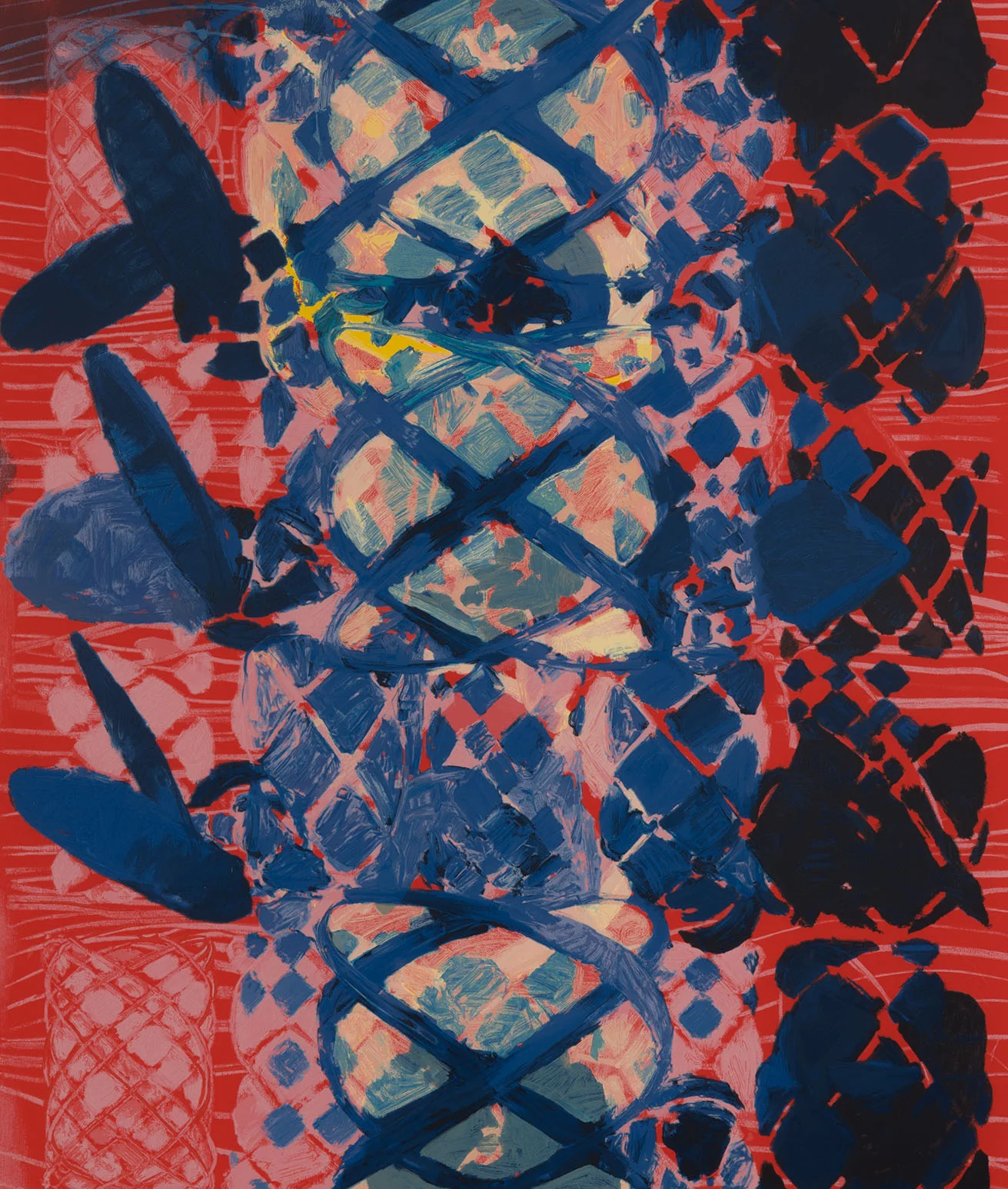TERRY WINTERS "ILLUSTRATED SET" SERIGRAPH, 2010