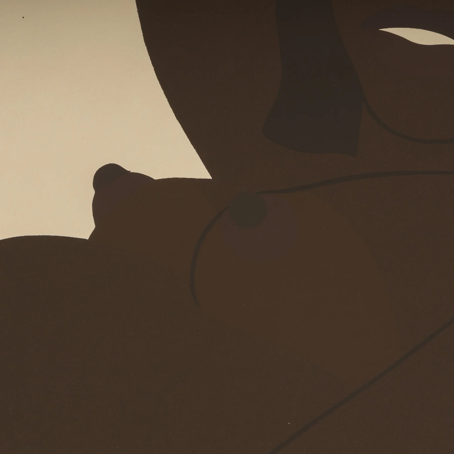 TOM WESSELMANN "GREAT AMERICAN BROWN NUDE" SCREENPRINT, 1971 - Image 8