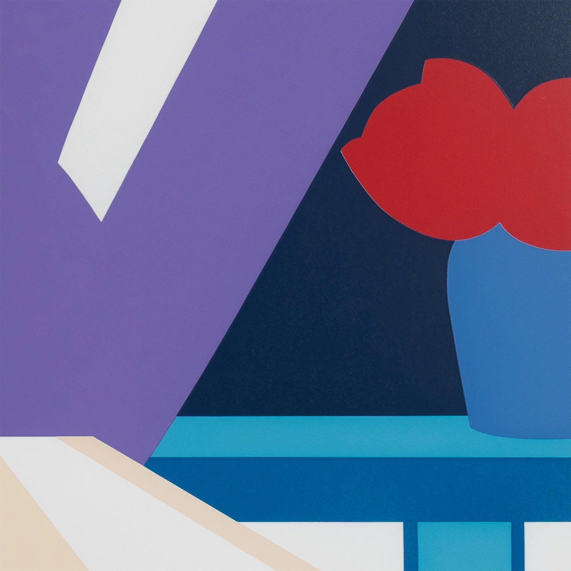 TOM WESSELMANN "STILL LIFE W LILLIES & MIXED FRUITS" 1997 - Image 10