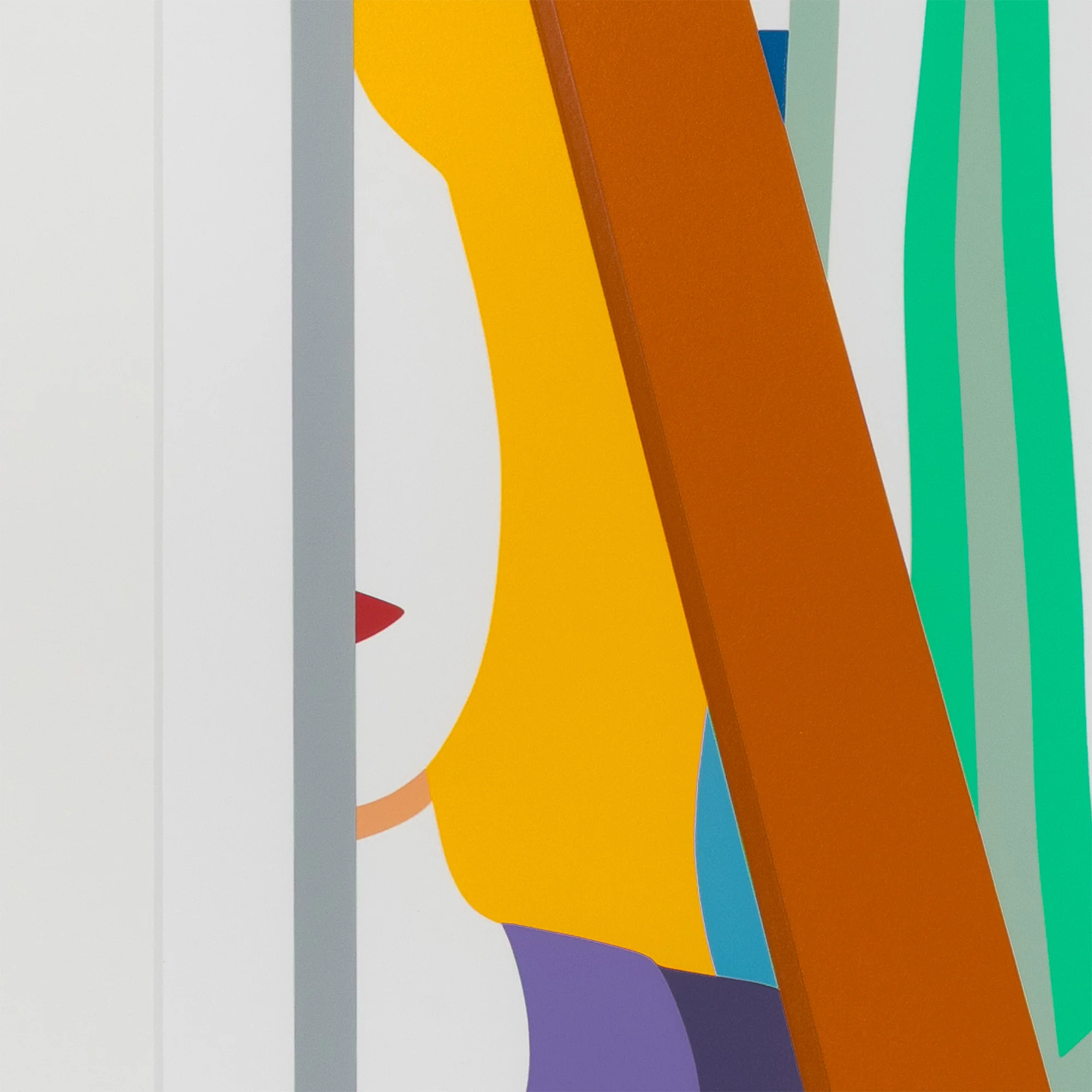 TOM WESSELMANN "STILL LIFE W LILLIES & MIXED FRUITS" 1997 - Image 12