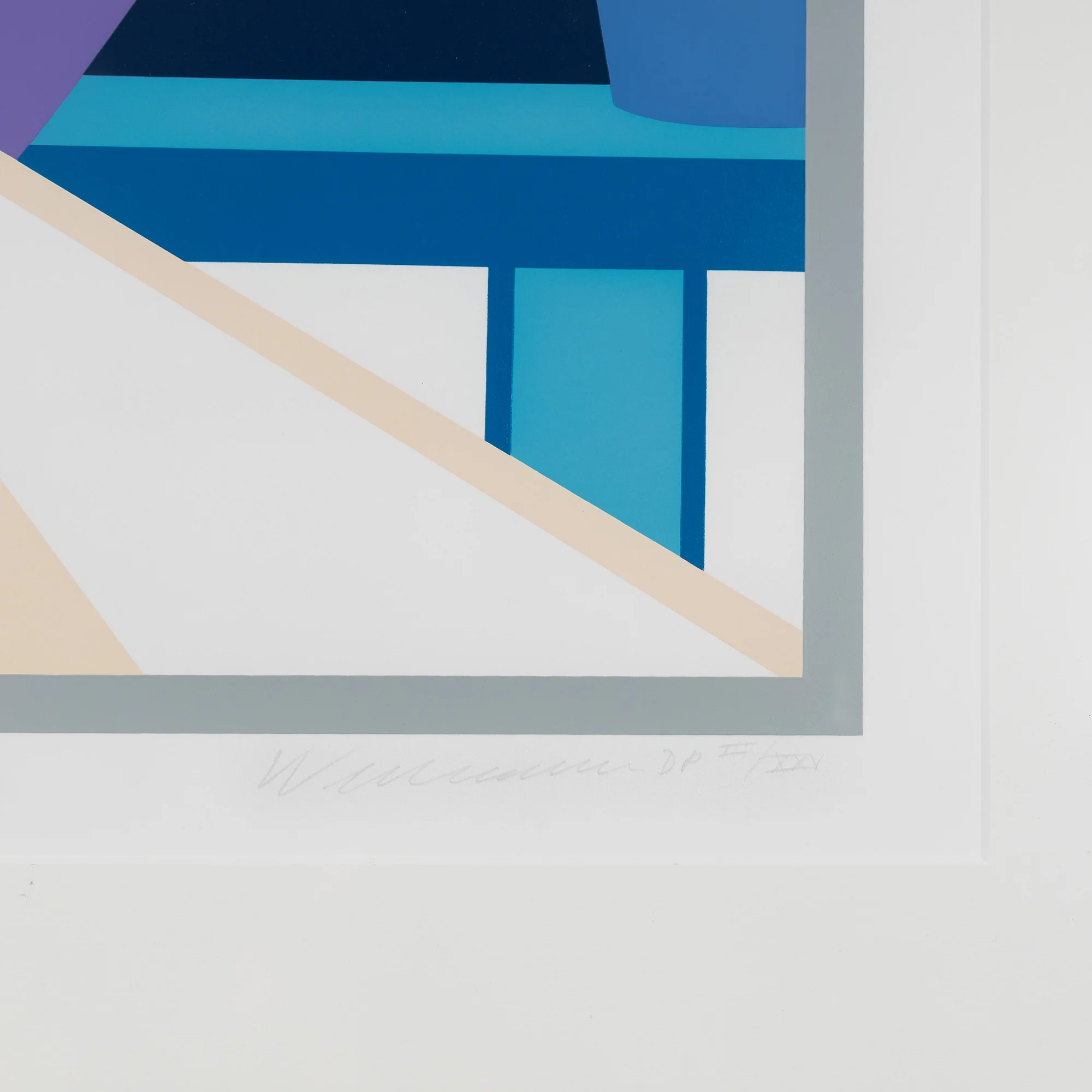 TOM WESSELMANN "STILL LIFE W LILLIES & MIXED FRUITS" 1997 - Image 4