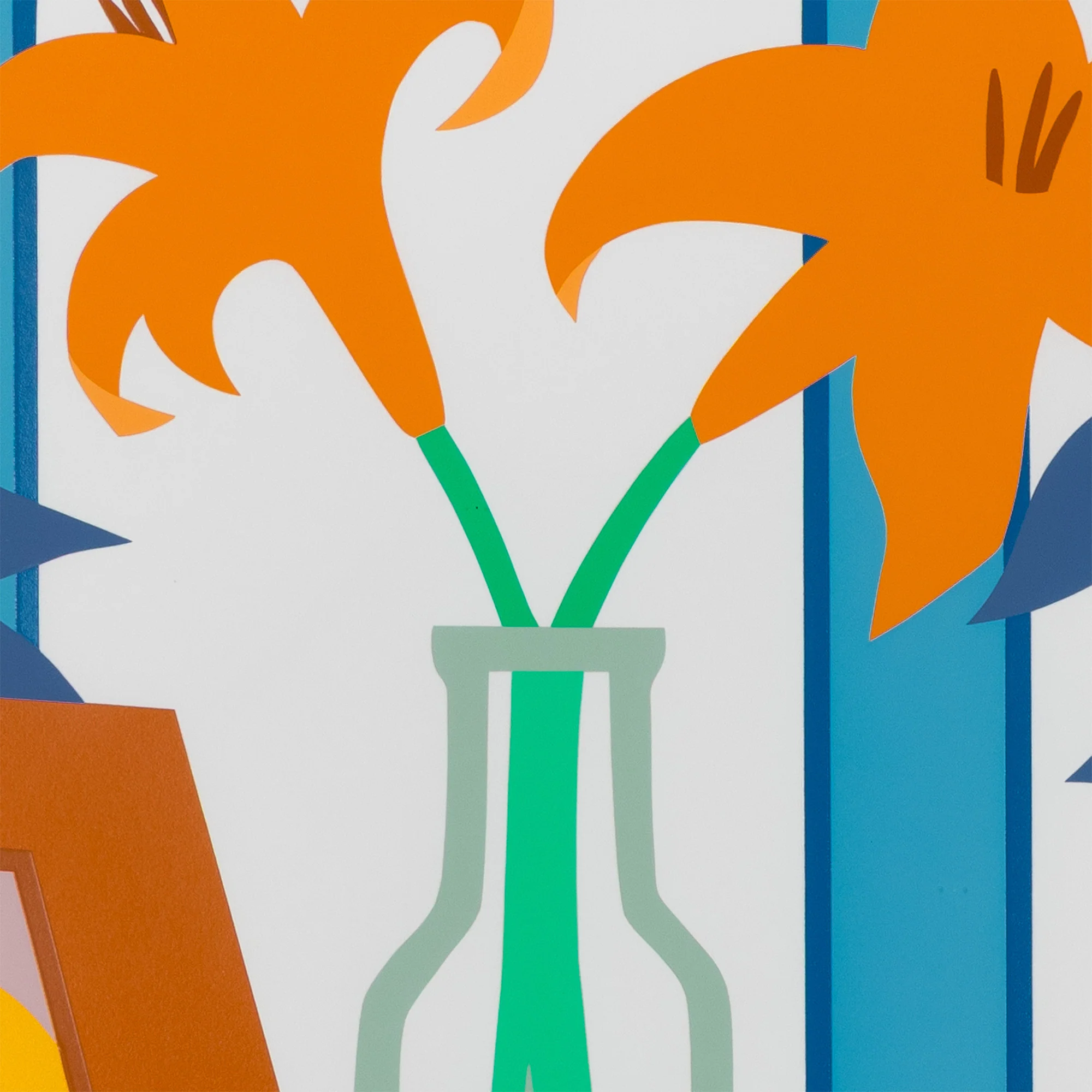 TOM WESSELMANN "STILL LIFE W LILLIES & MIXED FRUITS" 1997 - Image 8