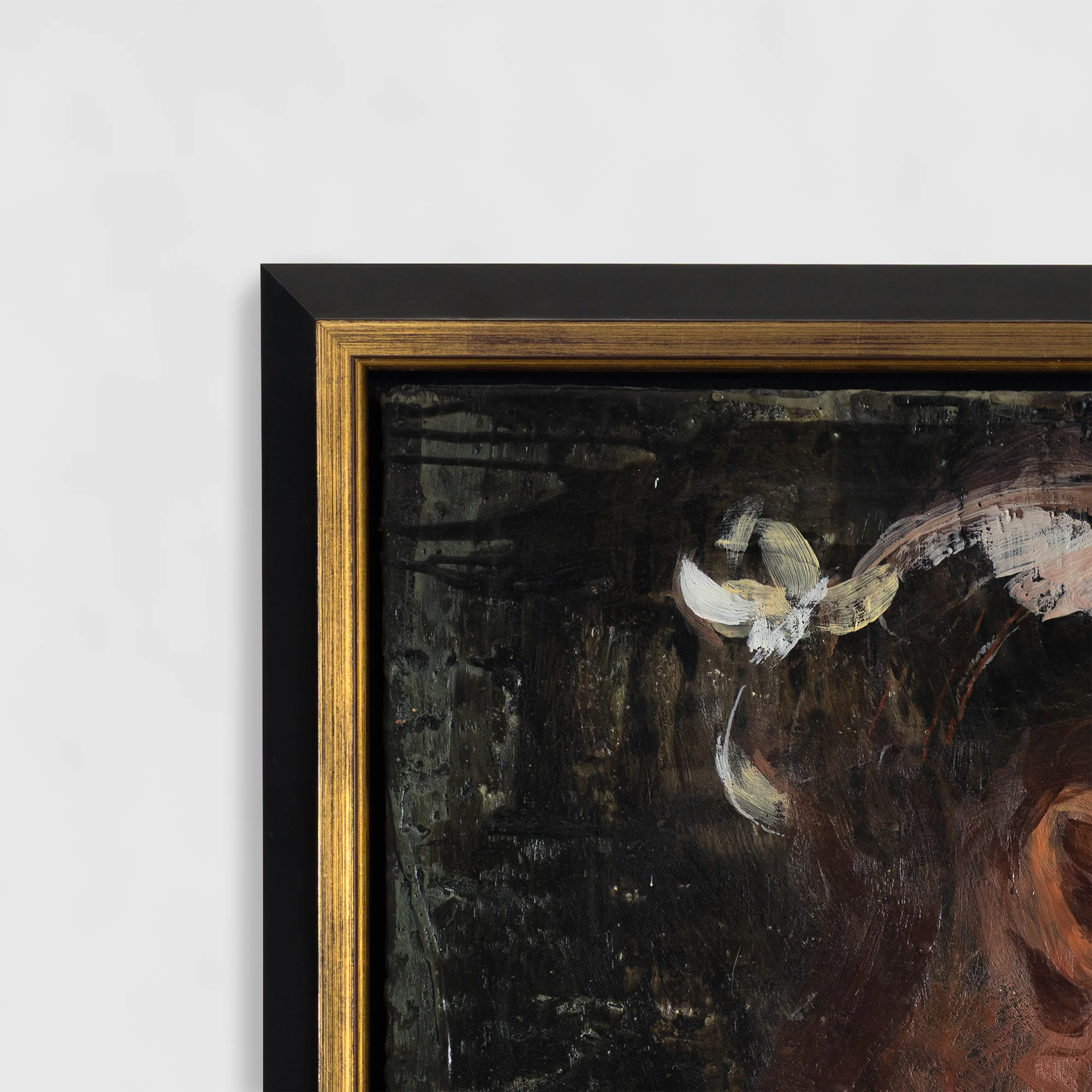 TONY SCHERMAN "PROFILE OF SIMONE" PAINTING, 2006 - Image 10