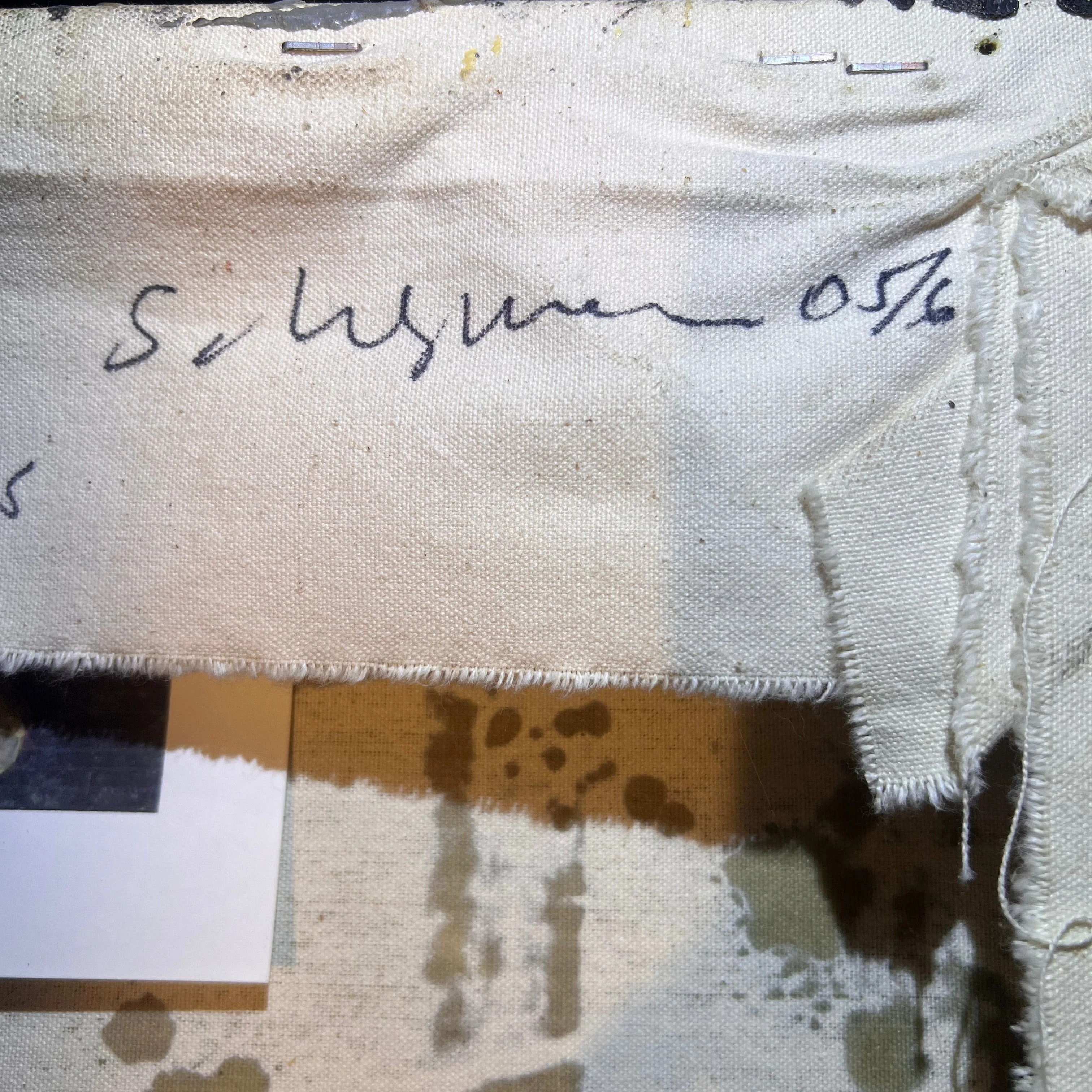TONY SCHERMAN "PROFILE OF SIMONE" PAINTING, 2006 - Image 13