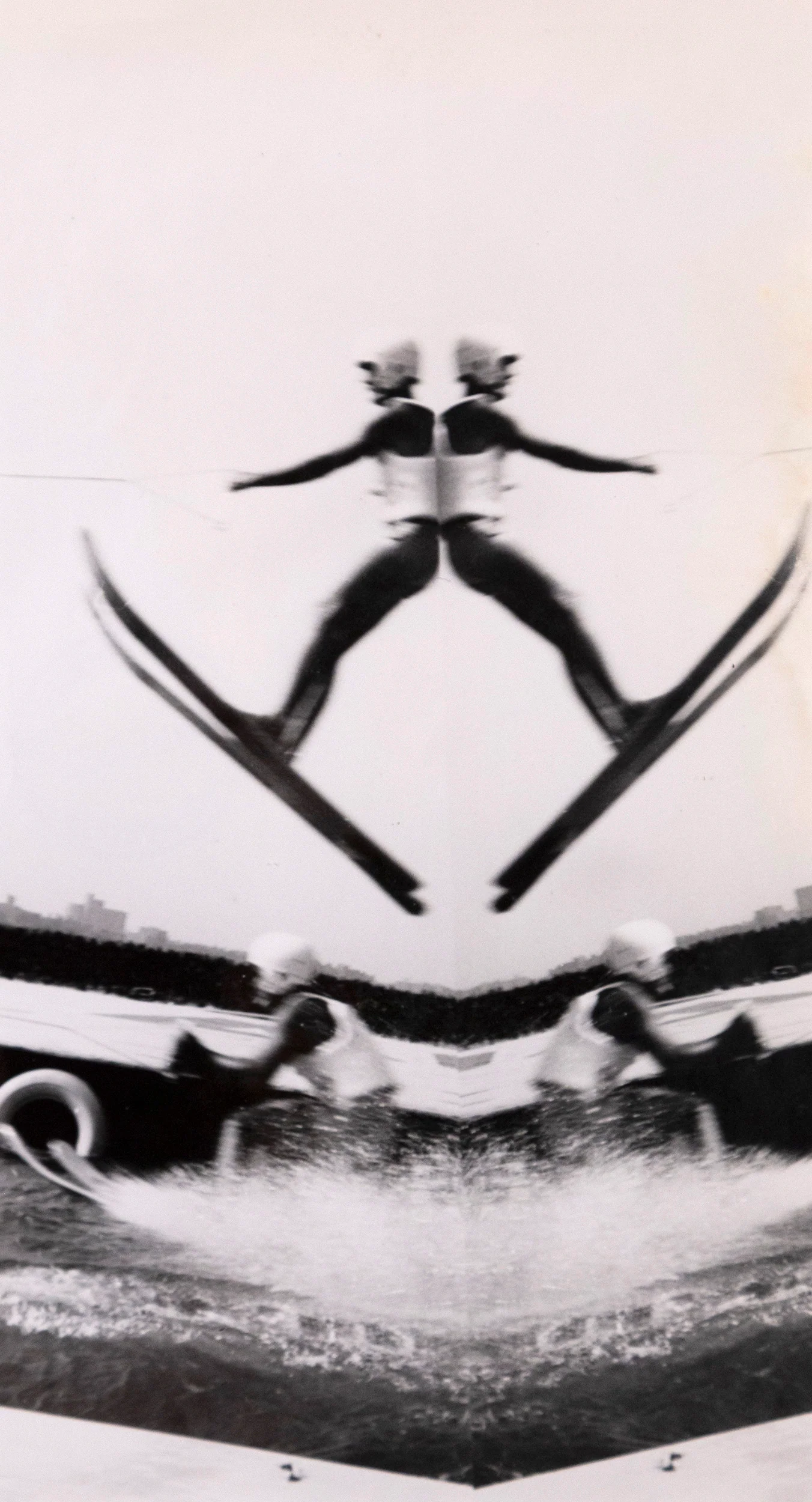 WEEGEE "WATERSKI JUMPER" PHOTO, 1950 - Image 9