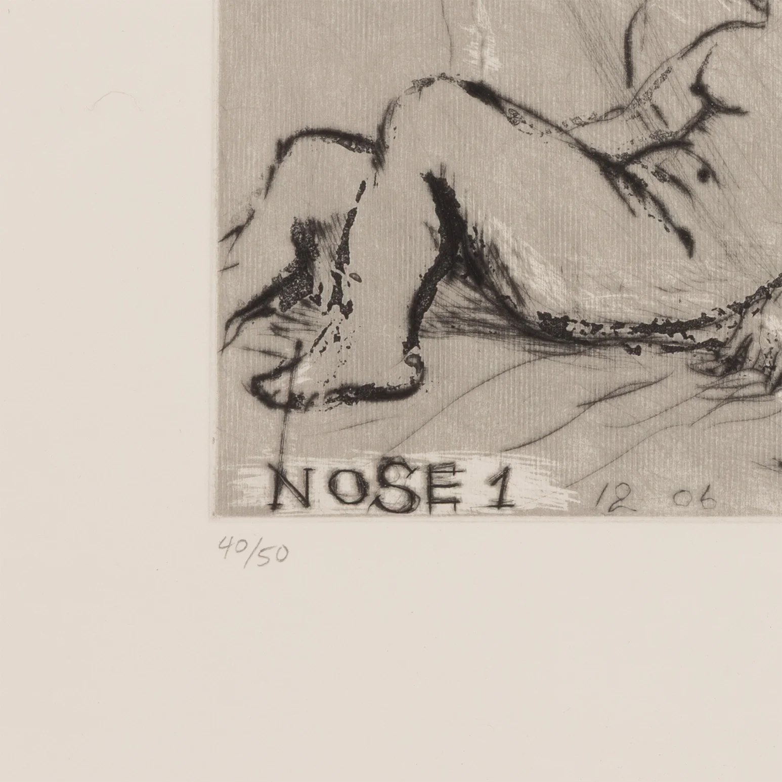 WILLIAM KENTRIDGE “NOSE #1" ETCHING, 2007 - Image 16