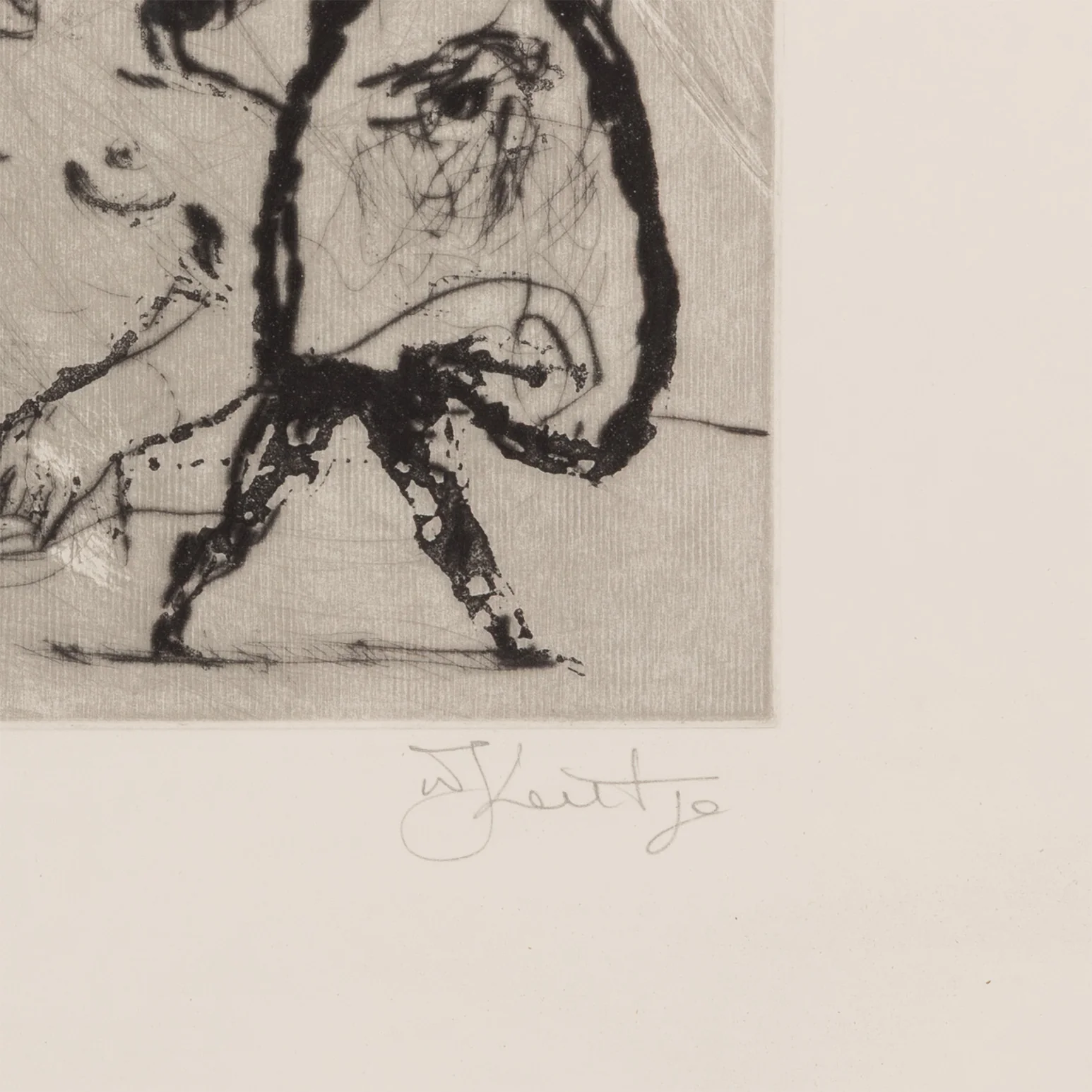 WILLIAM KENTRIDGE “NOSE #1" ETCHING, 2007 - Image 5