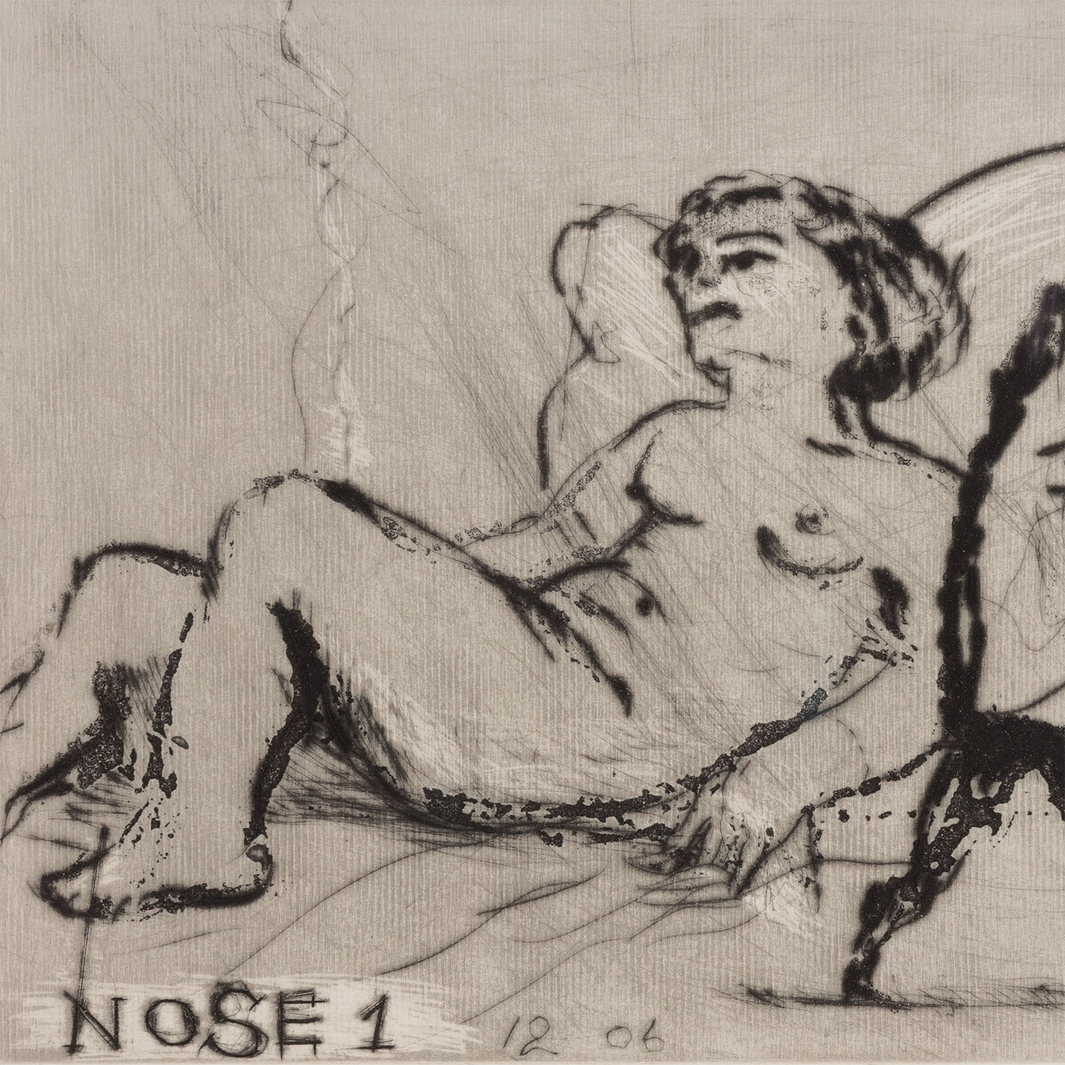 WILLIAM KENTRIDGE “NOSE #1" ETCHING, 2007 - Image 7