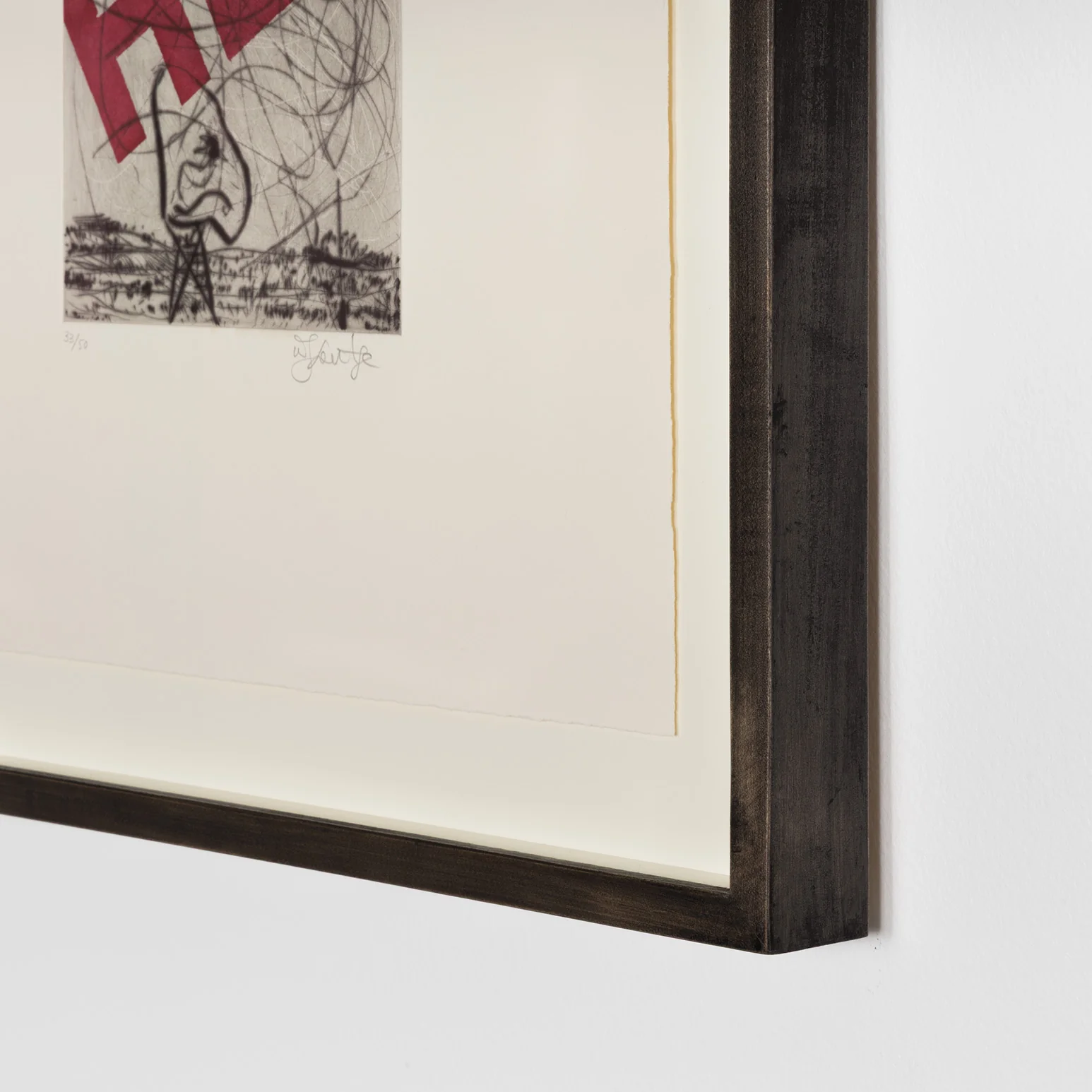 WILLIAM KENTRIDGE “NOSE #22" ETCHING, 2007 - Image 13
