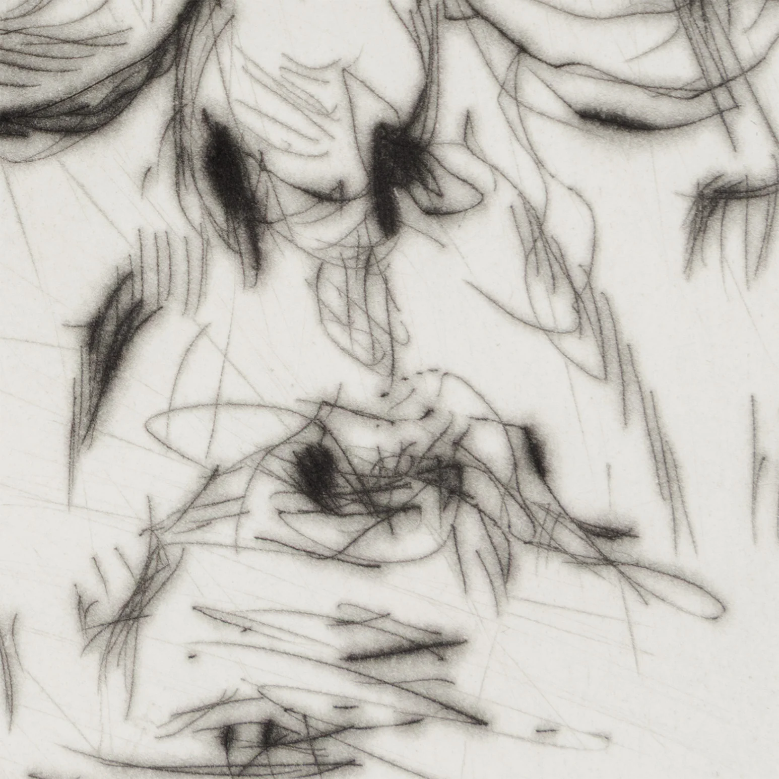 WILLIAM KENTRIDGE “SELF PORTRAIT” DRYPOINT, 2010-11 - Image 11