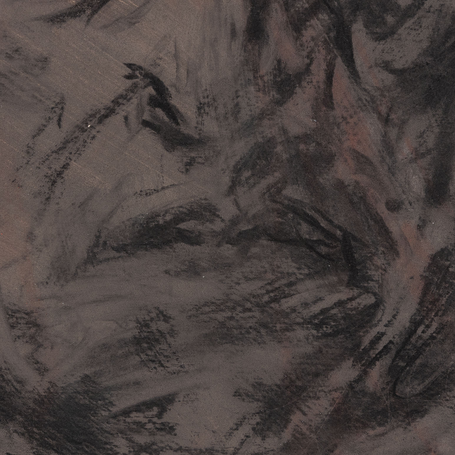 WILLIAM KENTRIDGE “SELF PORTRAIT” MIXED MEDIA ON PAPER, 1992 - Image 5