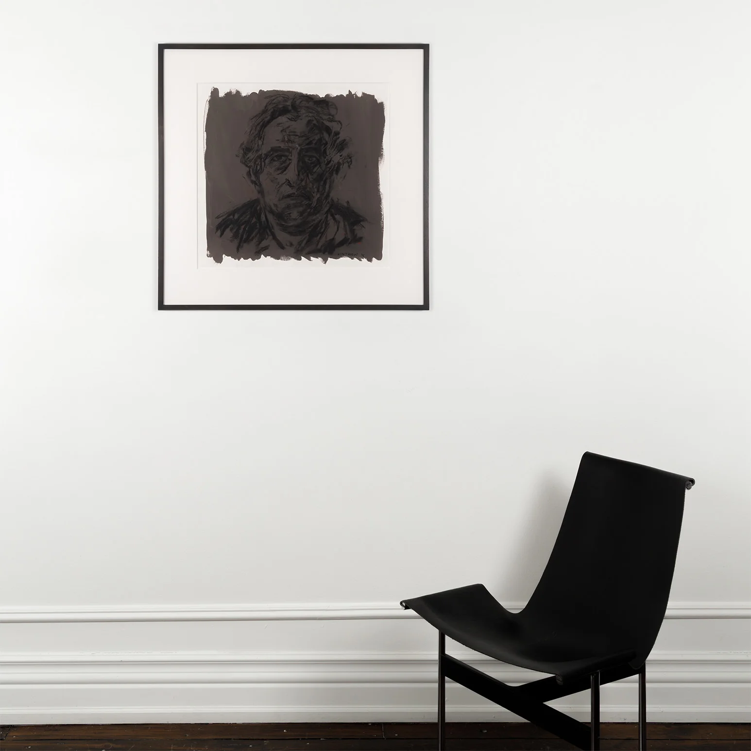 WILLIAM KENTRIDGE “SELF PORTRAIT” MIXED MEDIA ON PAPER, 1992 - Image 9