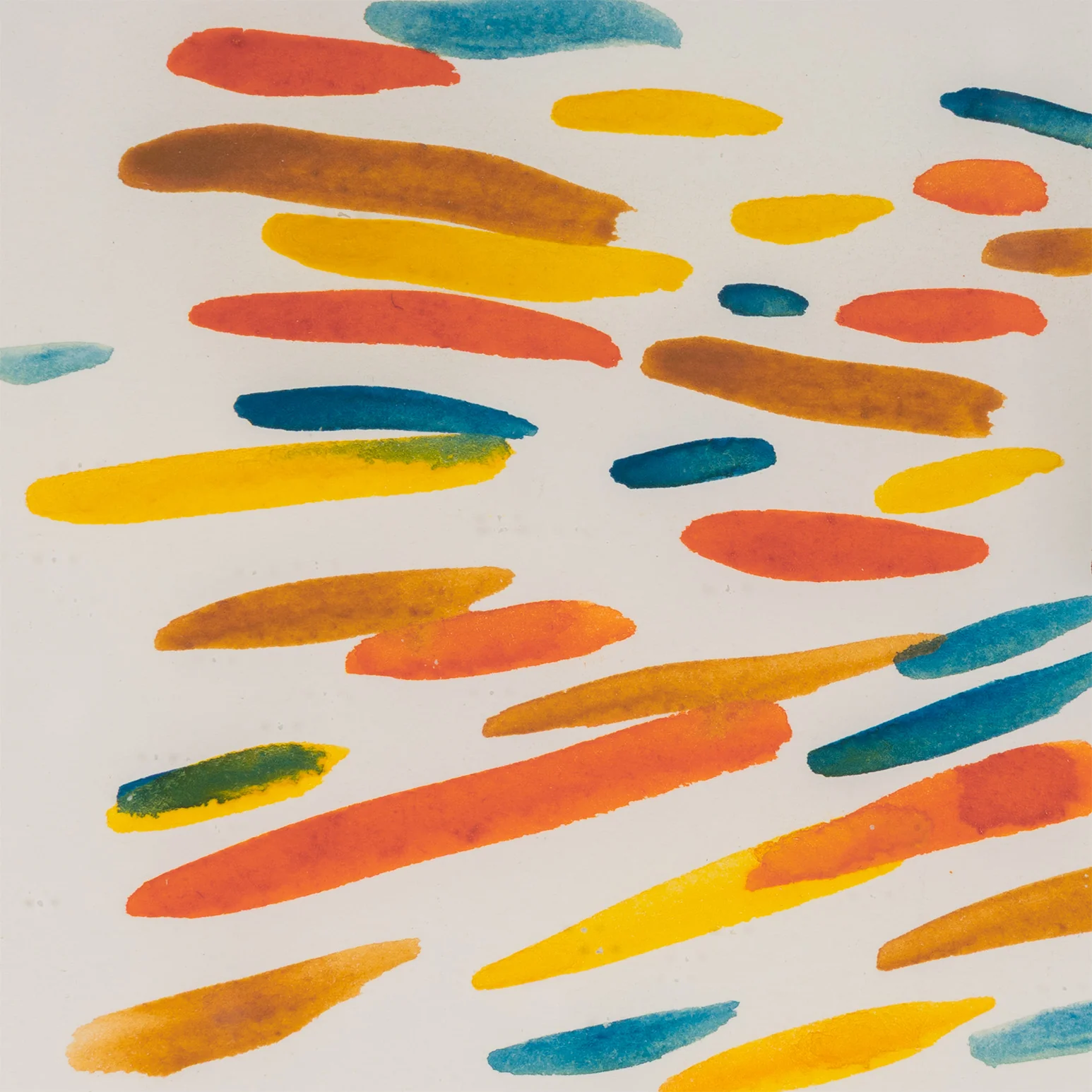 WILLIAM PEREHUDOFF "METEOR" WATERCOLOR, 1980 - Image 7