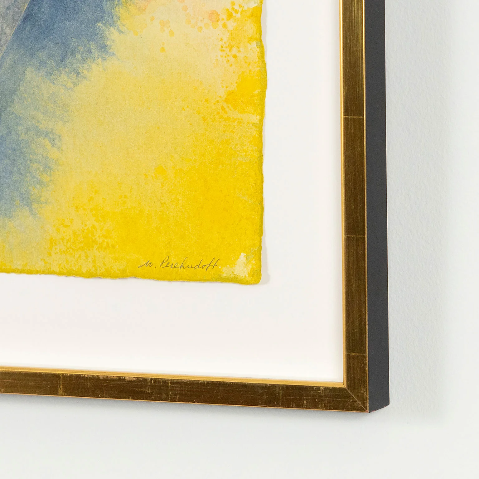 WILLIAM PEREHUDOFF "REUNION" MONOTYPE, 1985 - Image 10