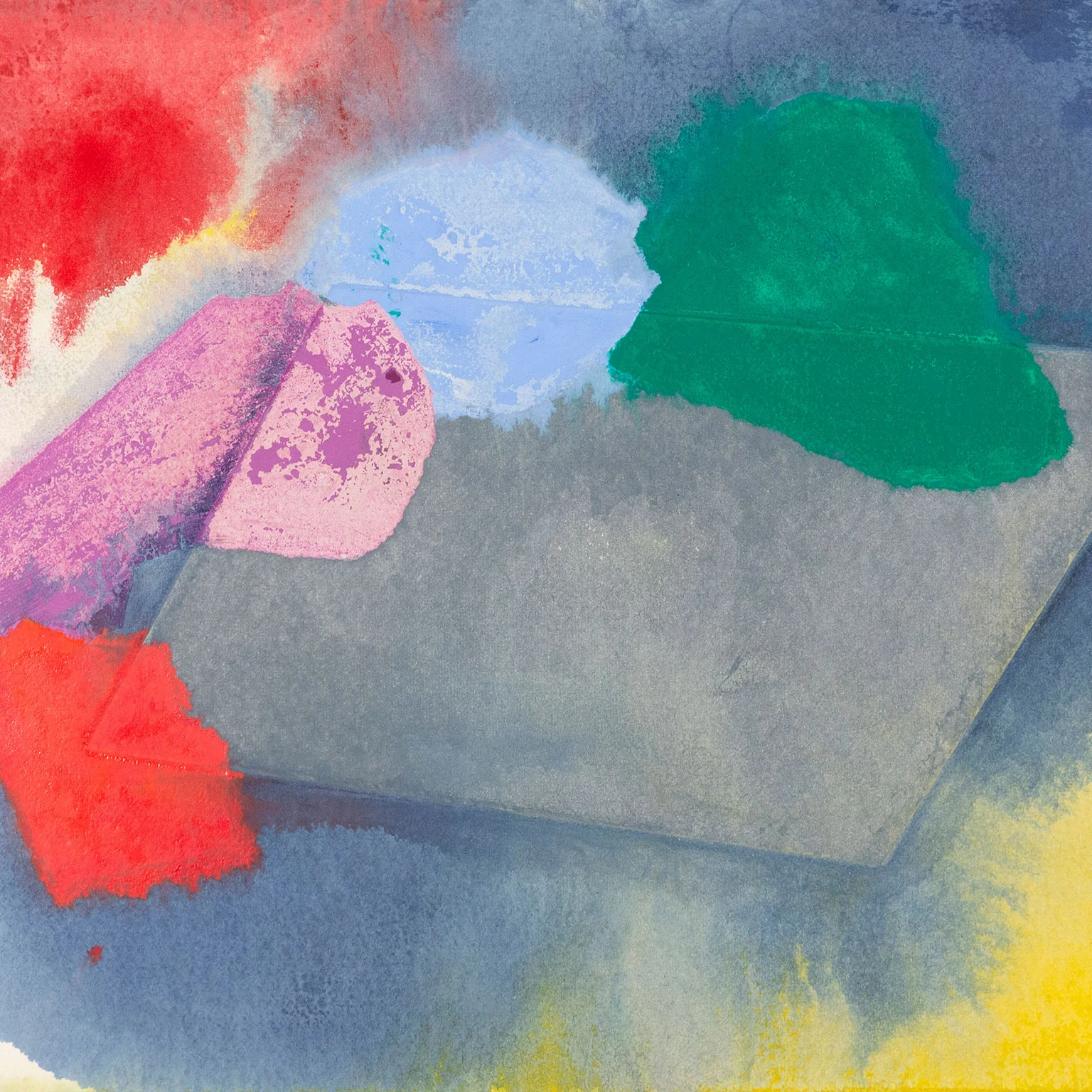 WILLIAM PEREHUDOFF "REUNION" MONOTYPE, 1985 - Image 5