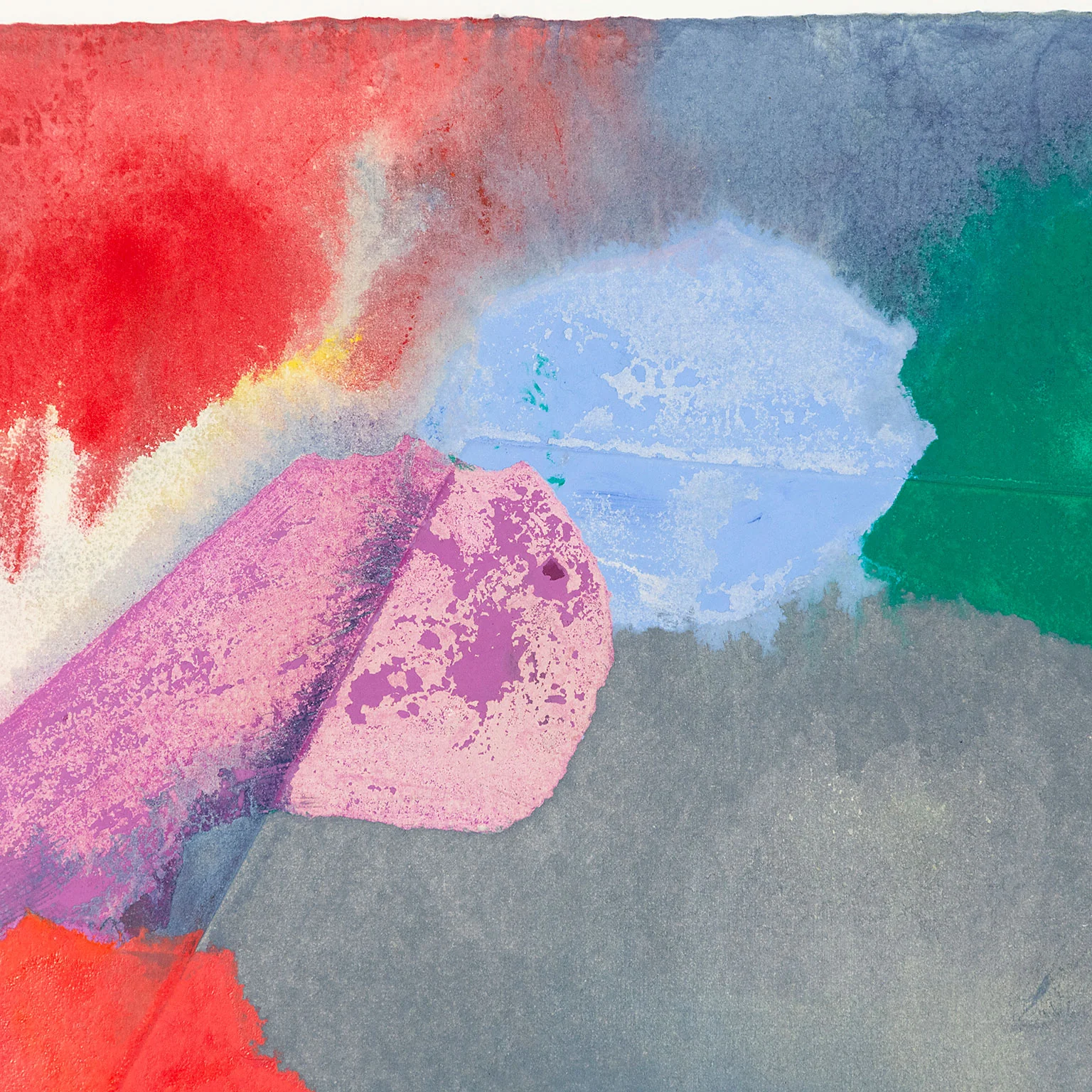 WILLIAM PEREHUDOFF "REUNION" MONOTYPE, 1985 - Image 7