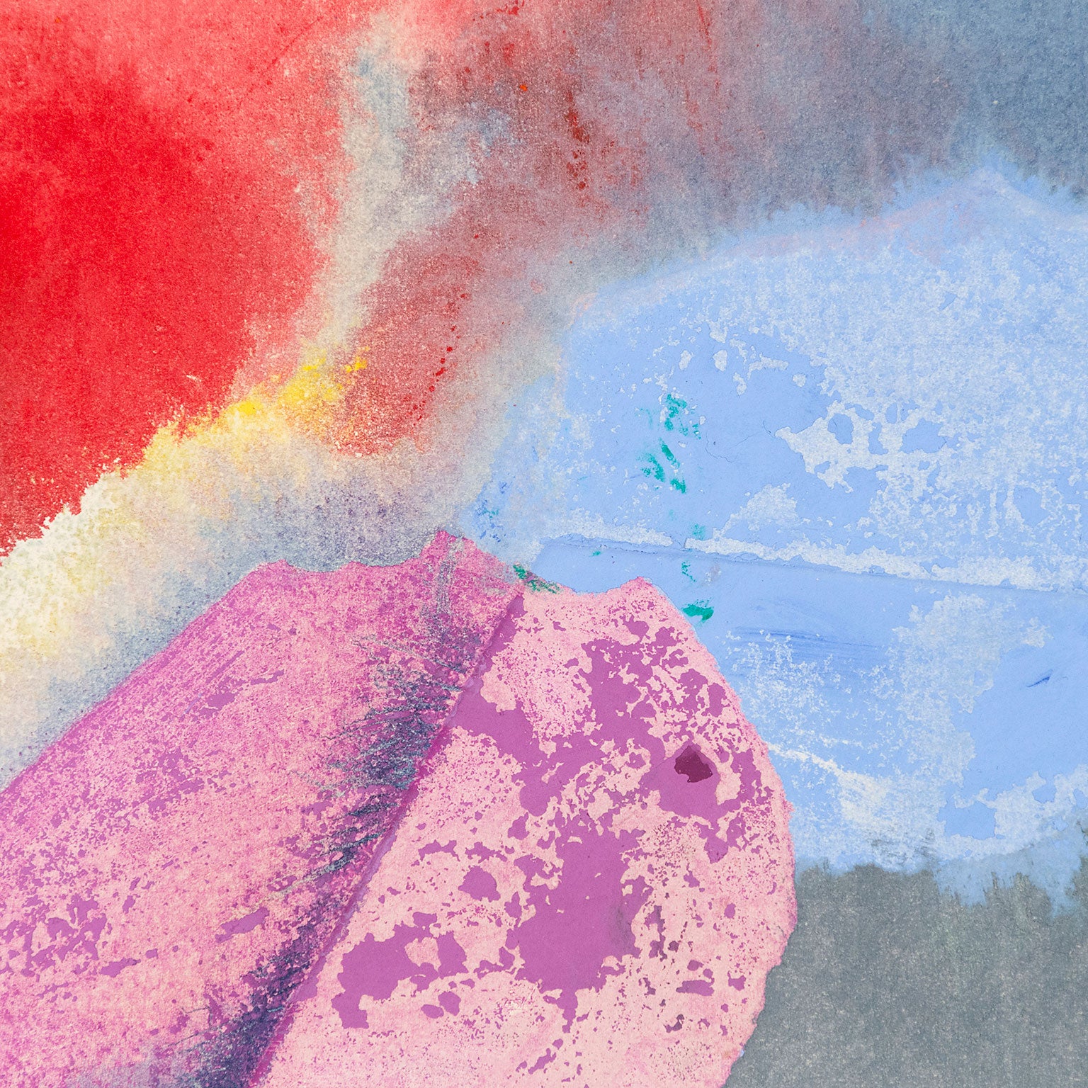 WILLIAM PEREHUDOFF "REUNION" MONOTYPE, 1985 - Image 9